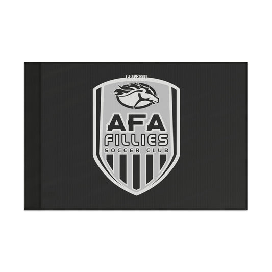 White AFA Fillies Flag