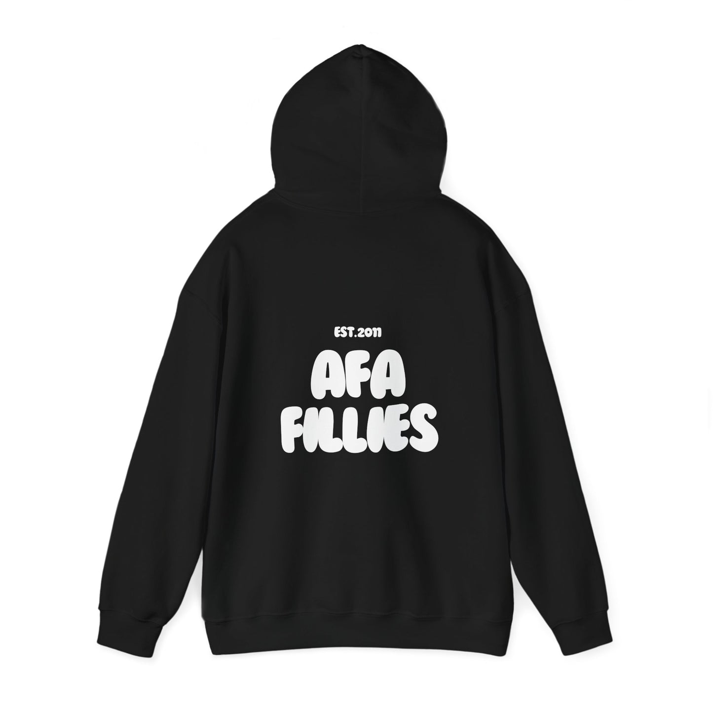 AFA Fillies Bubble Font Unisex Heavy Blend Hoodie