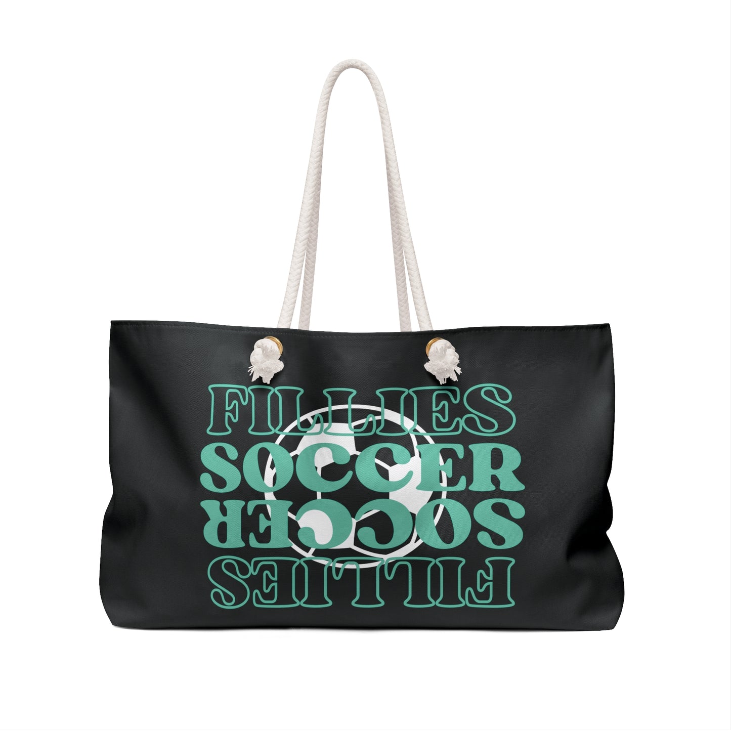 Green/Black Fillies Soccer Weekender Bag