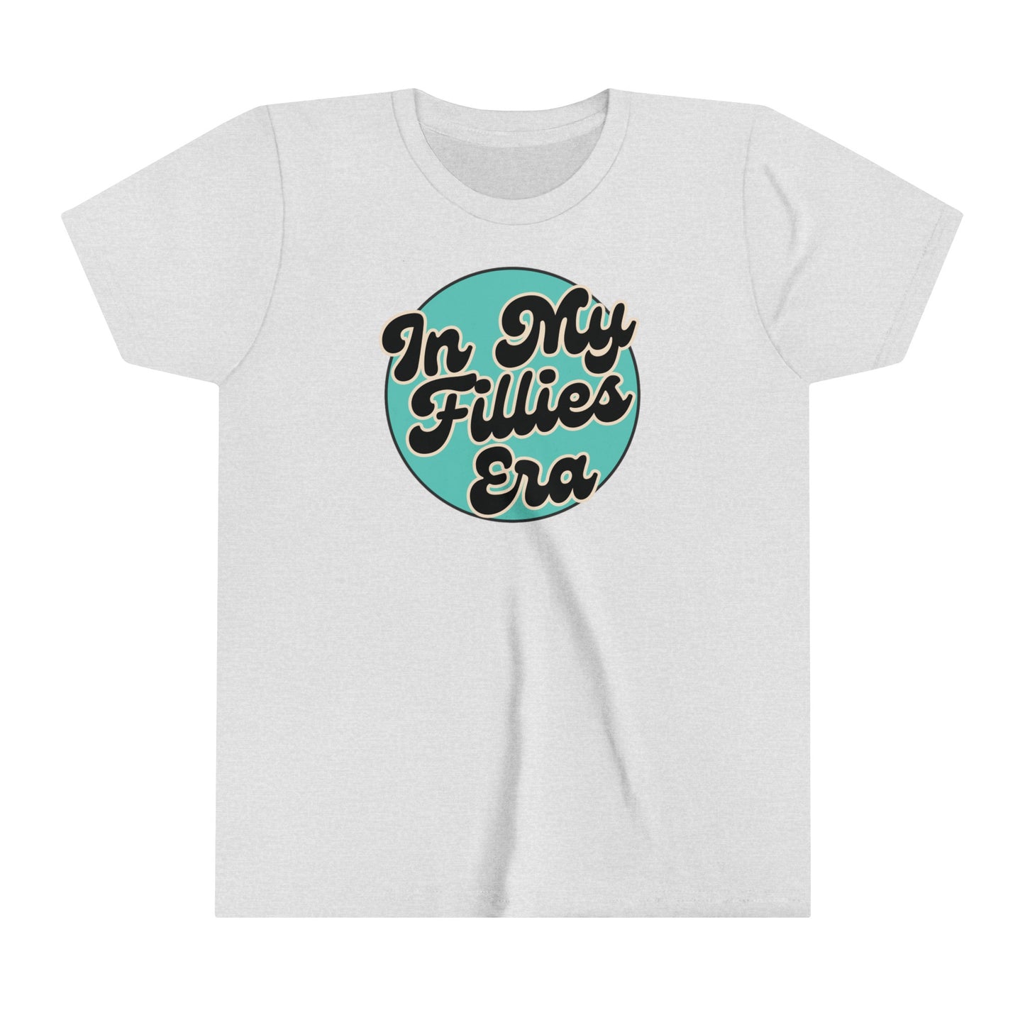 Teal In My Fillies Era Youth Short Sleeve Tee