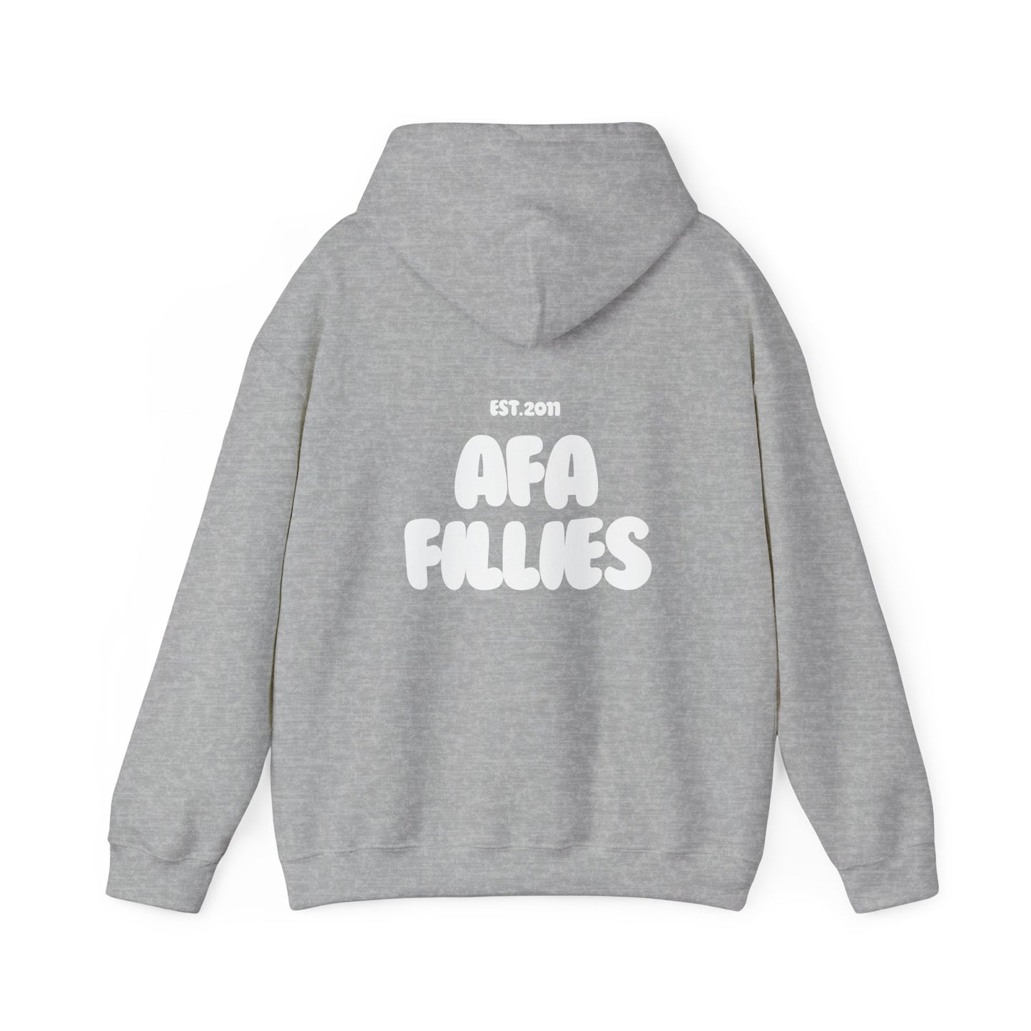 AFA Fillies Bubble Font Unisex Heavy Blend Hoodie