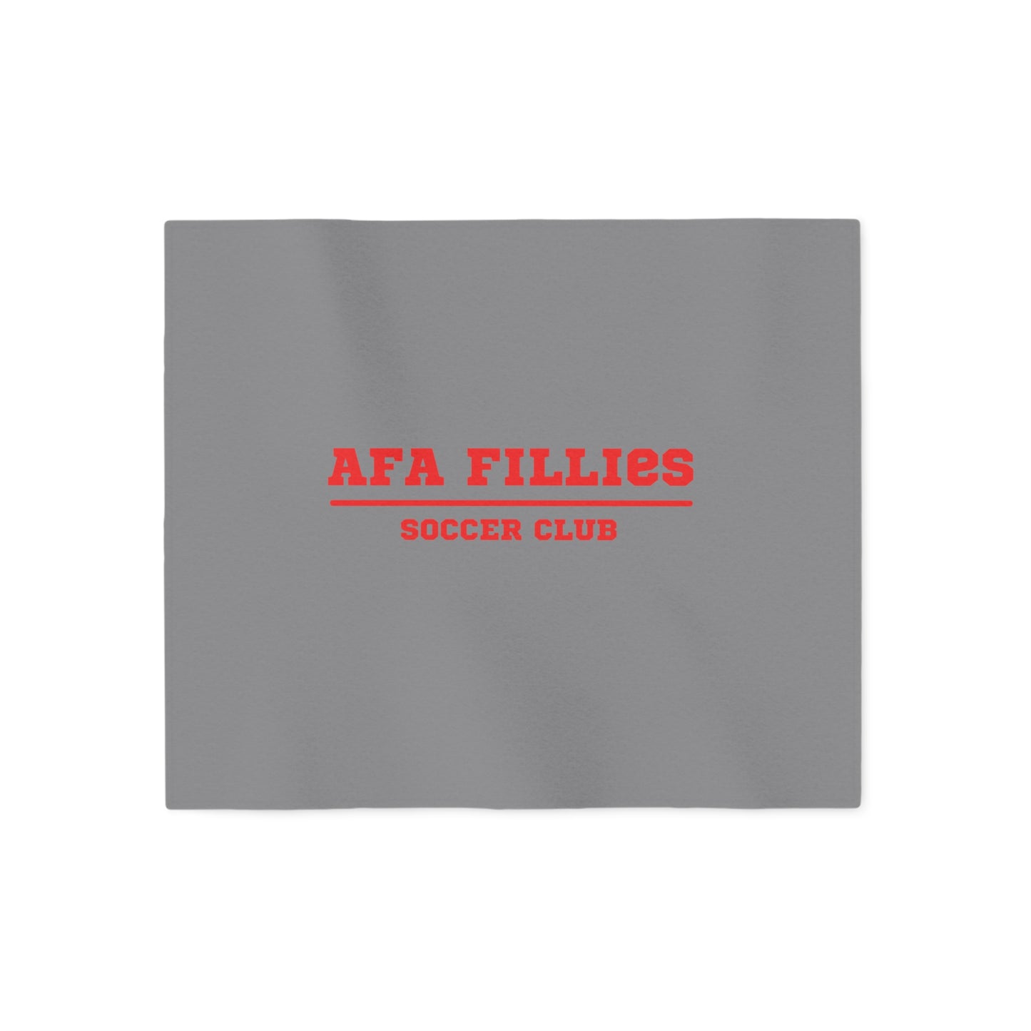 Red AFA Fillies Sweatshirt Blanket