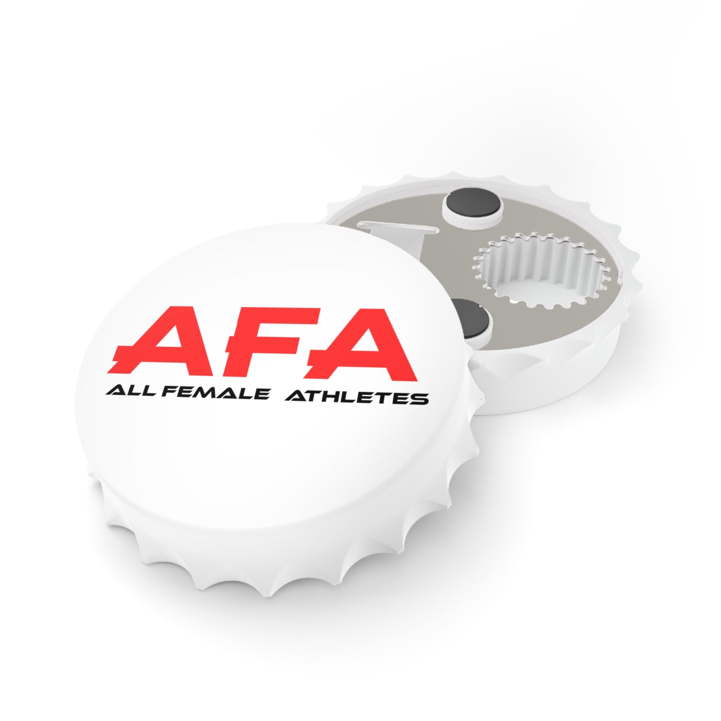 Red All Female Athletes Bottle Opener