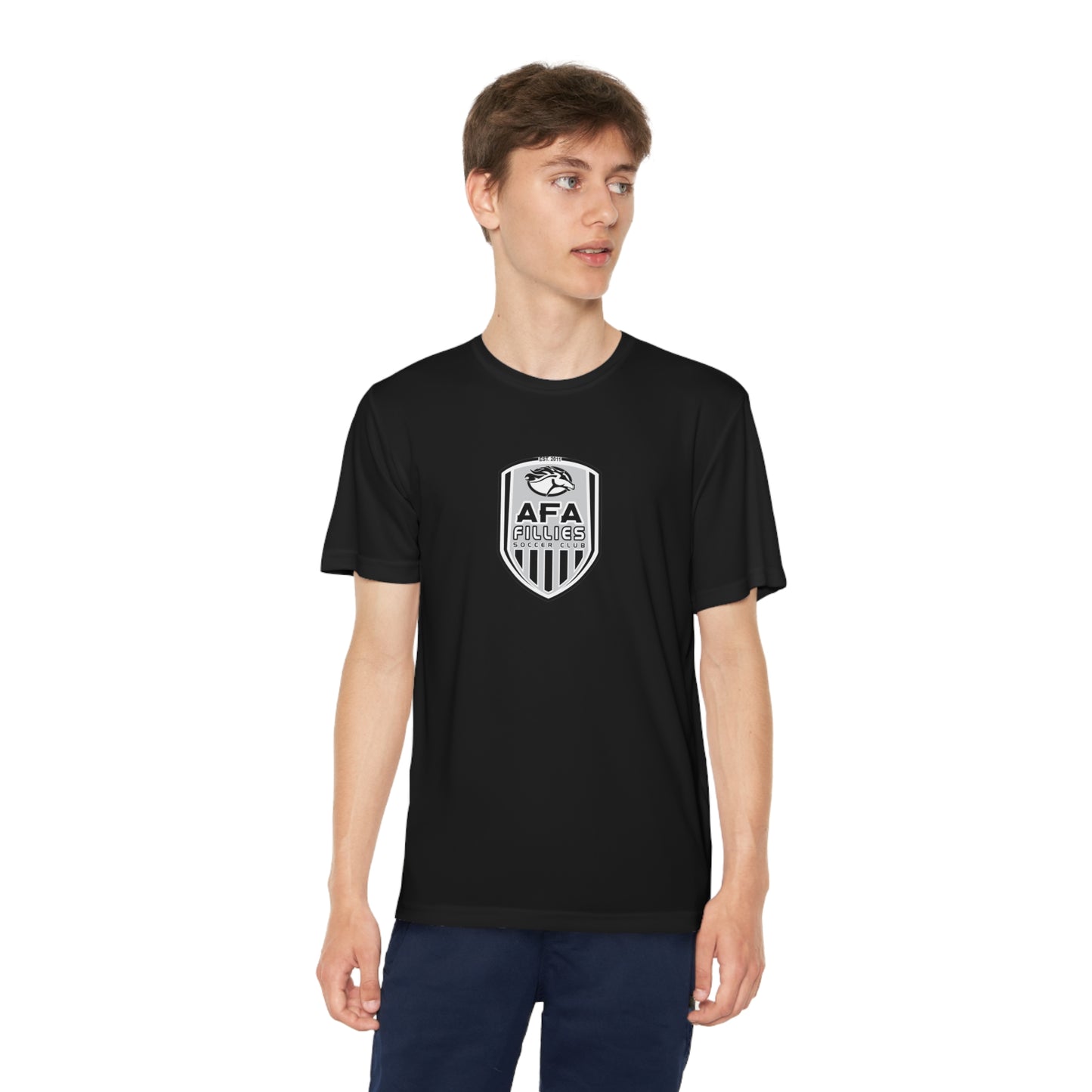 Fillies Shield Youth Breathable Performance Tee