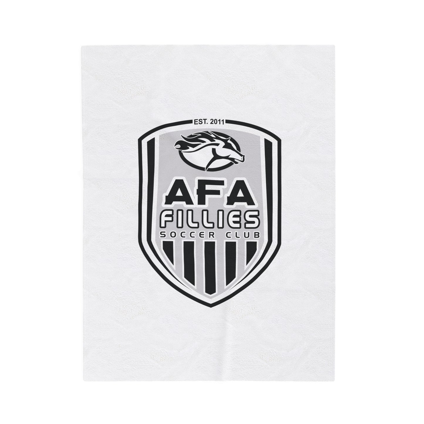 AFA Fillies Shield Velveteen Plush Blanket