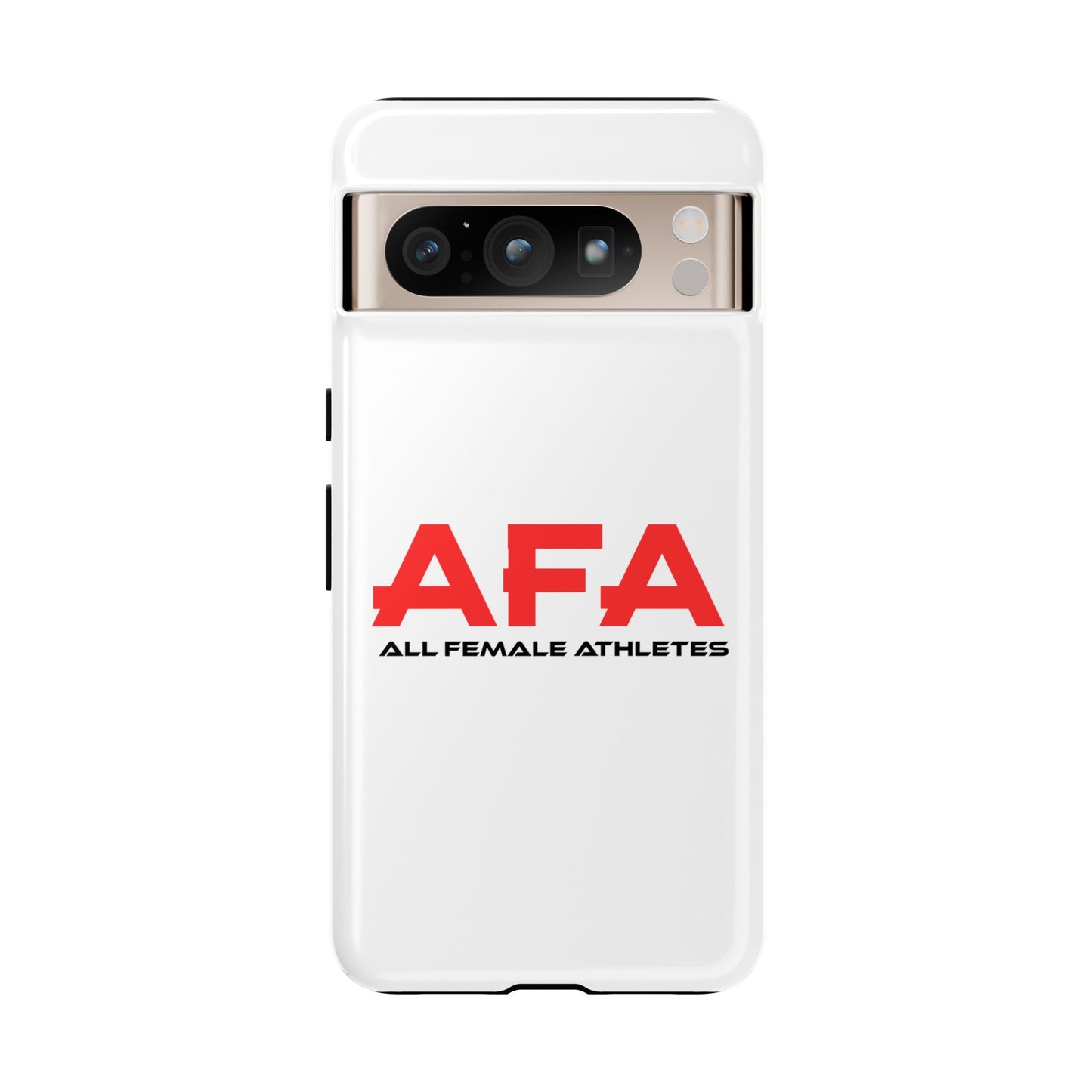 Red and Black All Female Athletes Tough Cases Phone Case