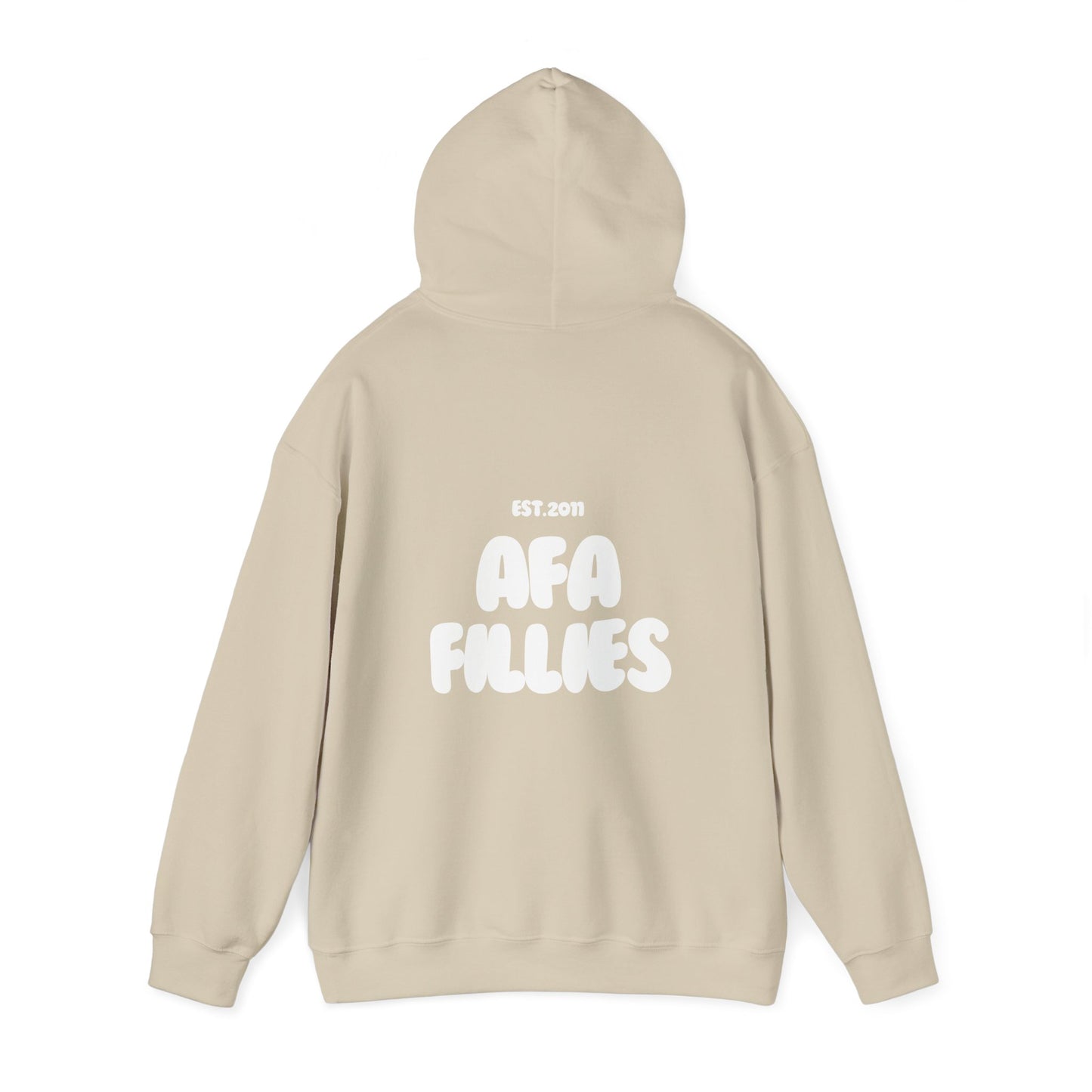 AFA Fillies Bubble Font Unisex Heavy Blend Hoodie