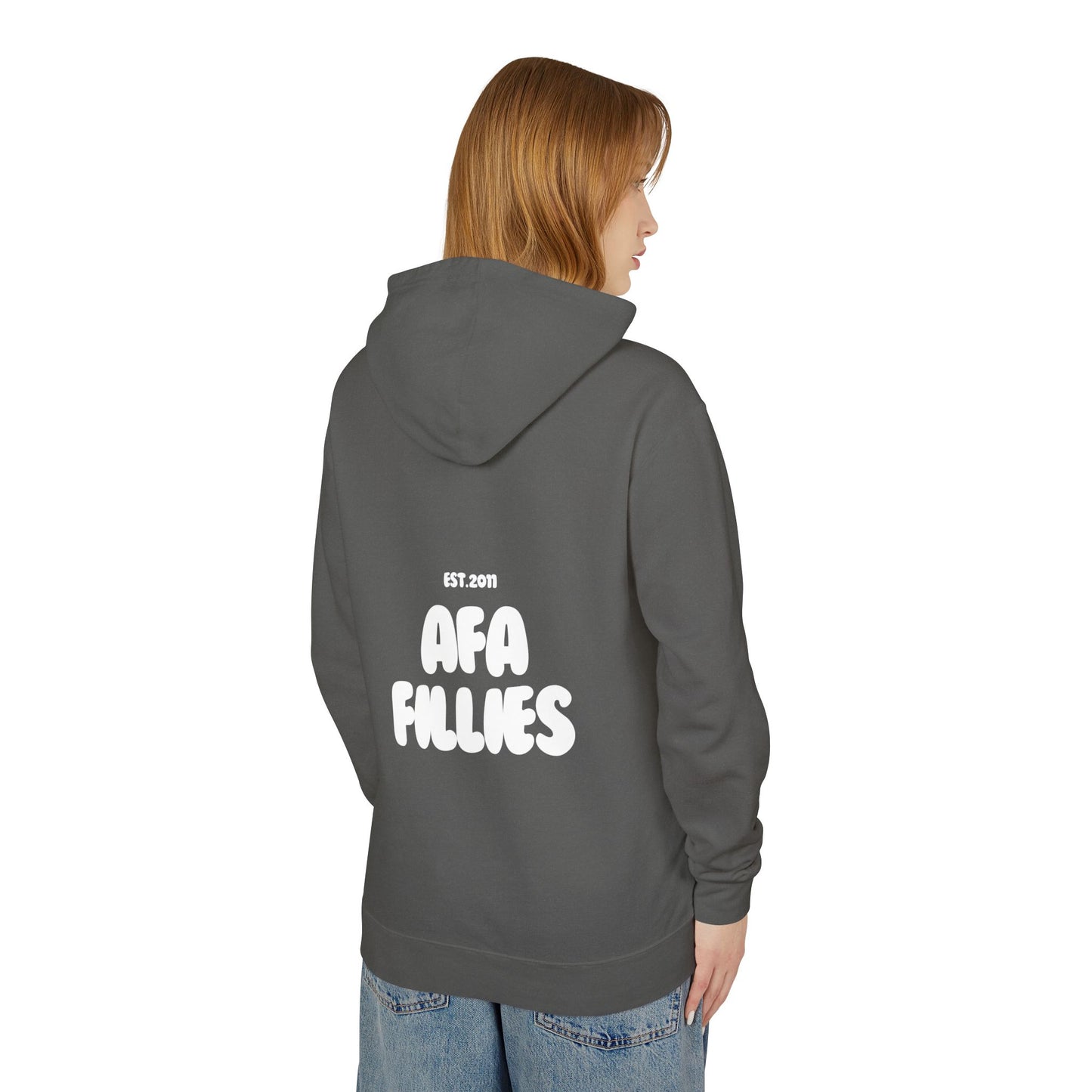 AFA Bubble Font Lightweight Hooded Sweatshirt