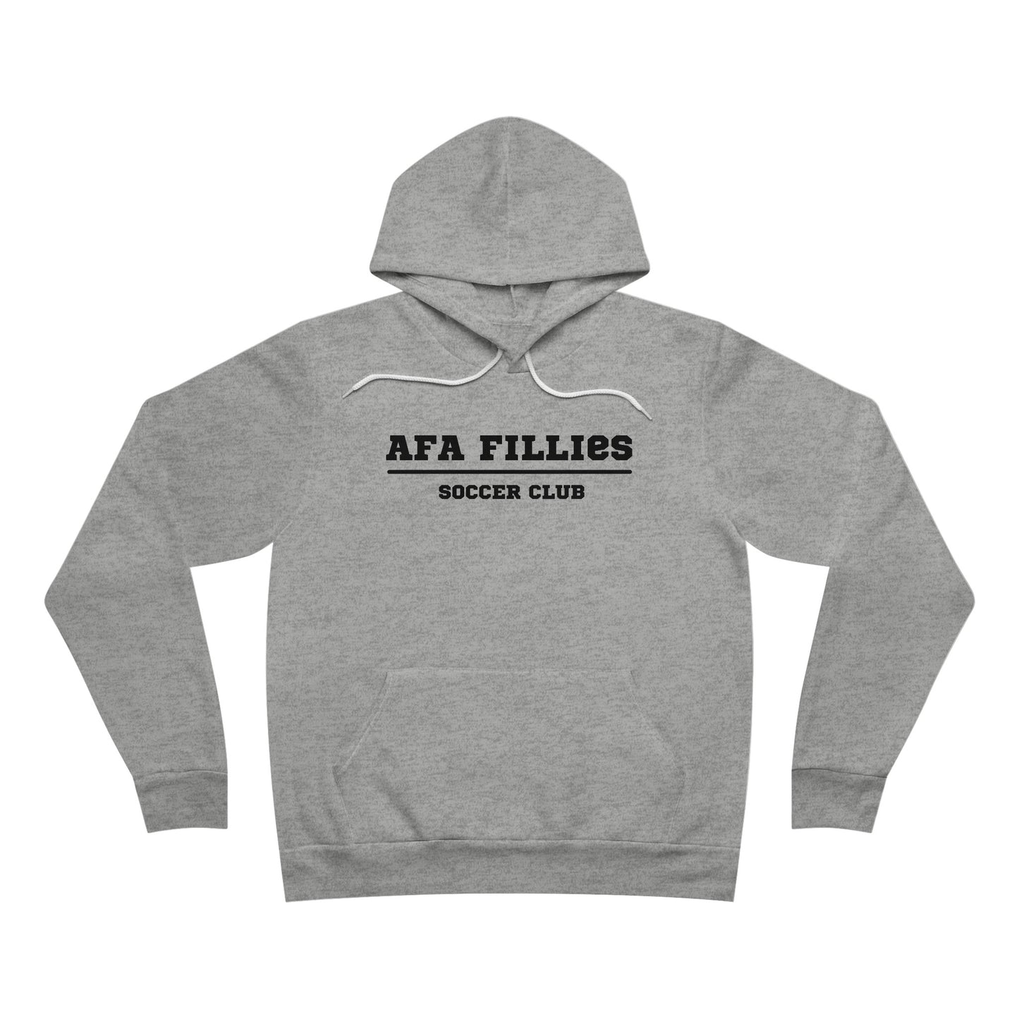 Black AFA Fillies Sponge Fleece Pullover Hoodie