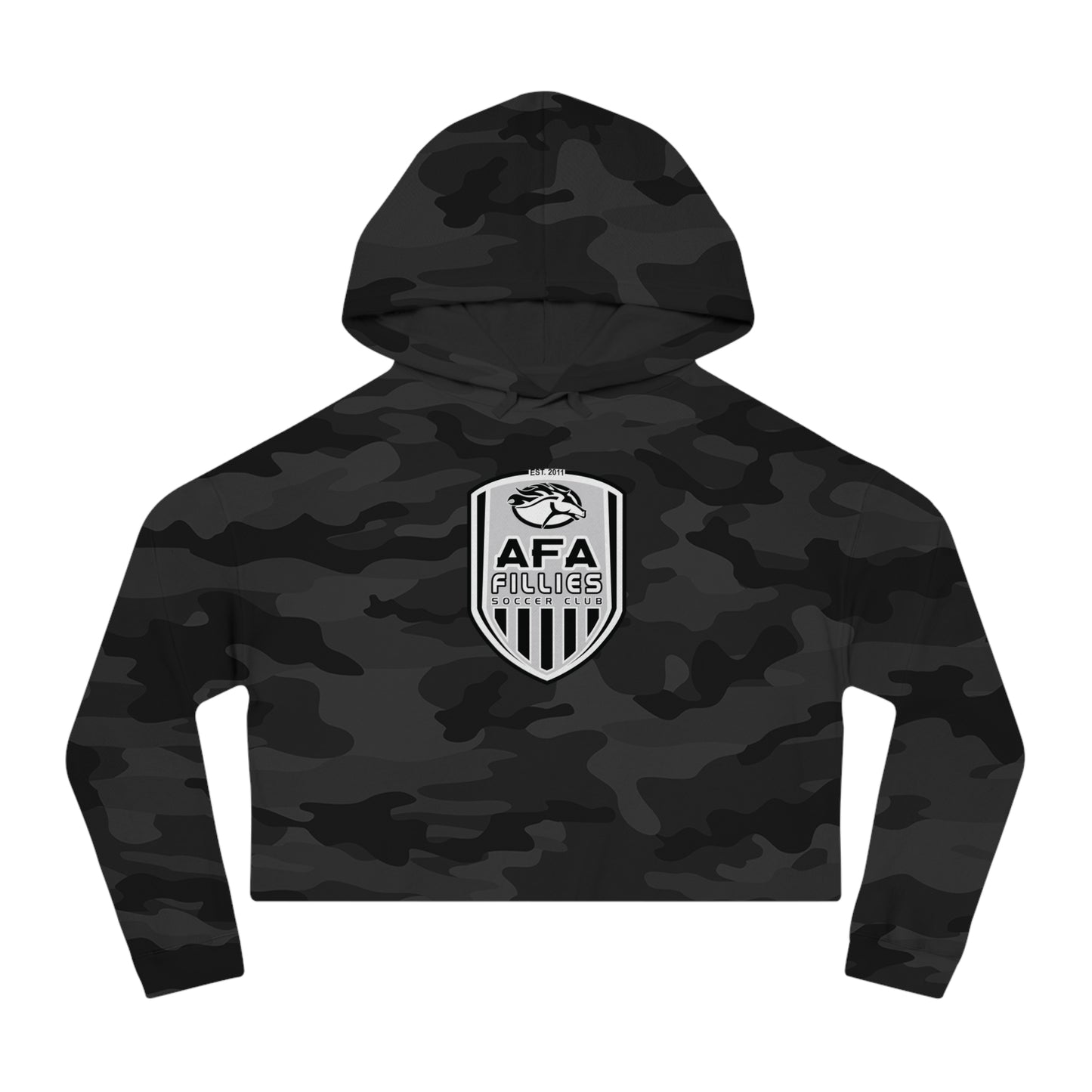 AFA Fillies Shield Women’s Cropped Hooded Sweatshirt