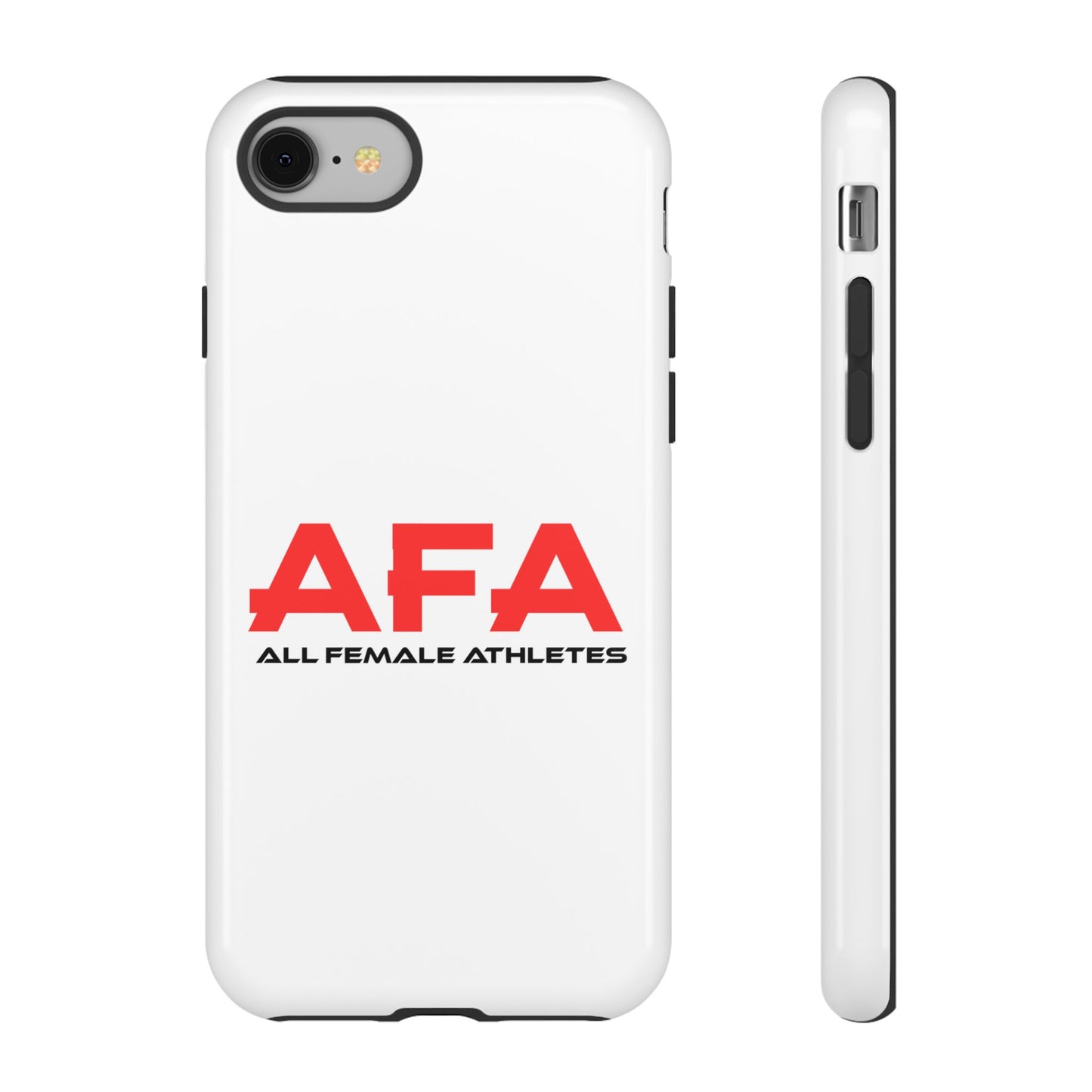 Red and Black All Female Athletes Tough Cases Phone Case