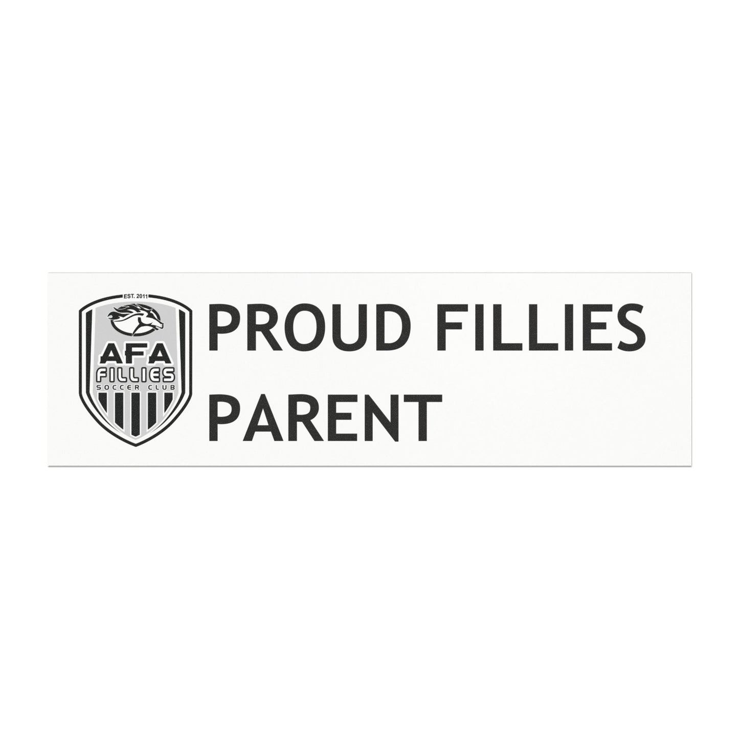 Proud Fillies Parent Car Magnet
