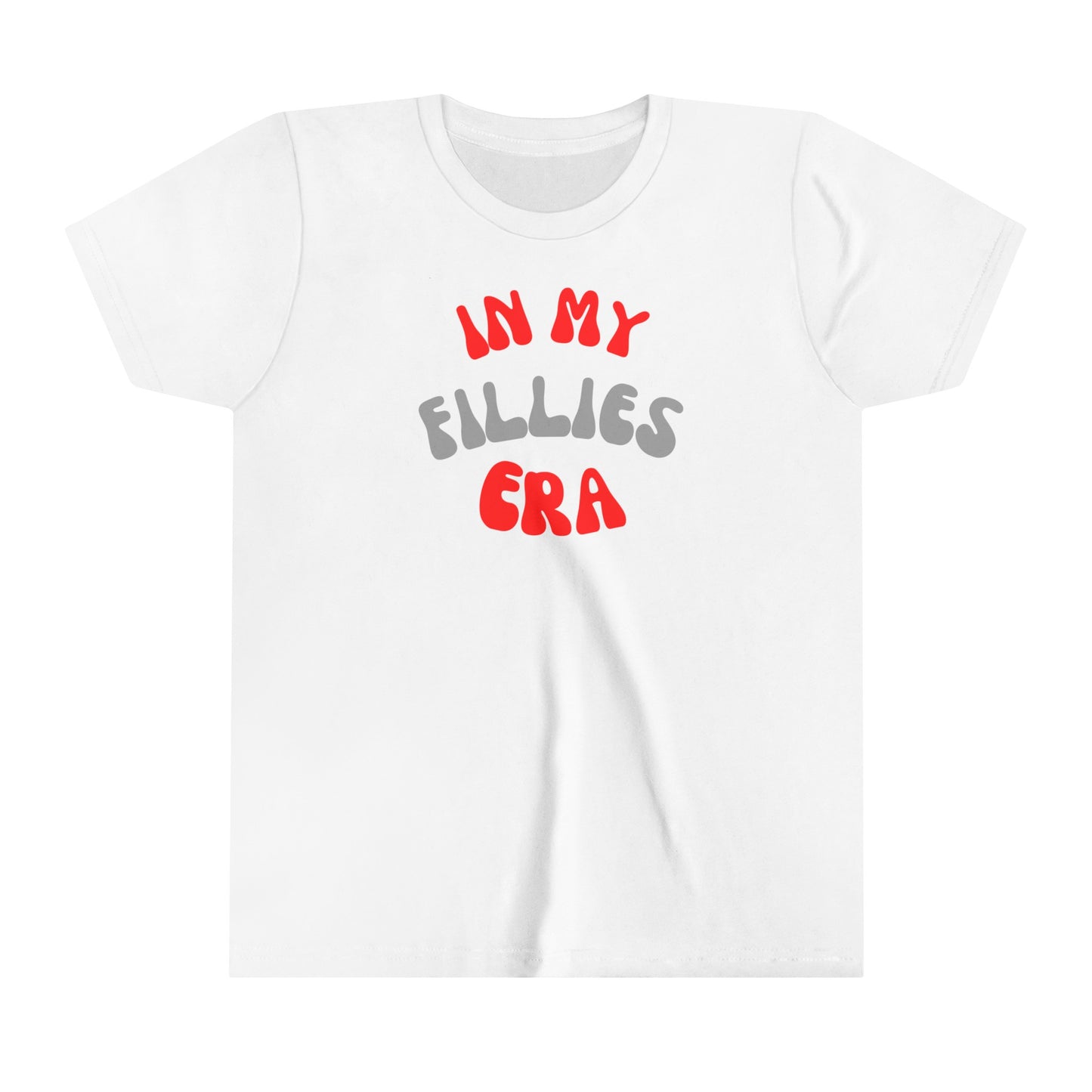 Red In My Fillies Era Youth Short Sleeve Tee