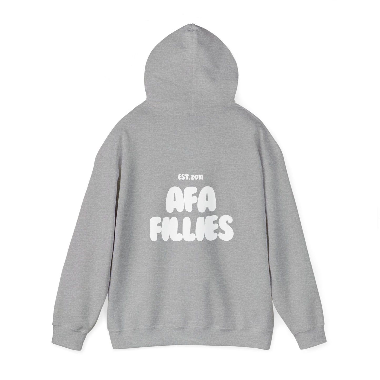 AFA Fillies Bubble Font Unisex Heavy Blend Hoodie