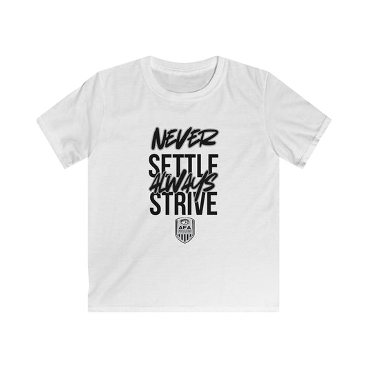 Fillies Never Settle, Always Strive Youth Shirt