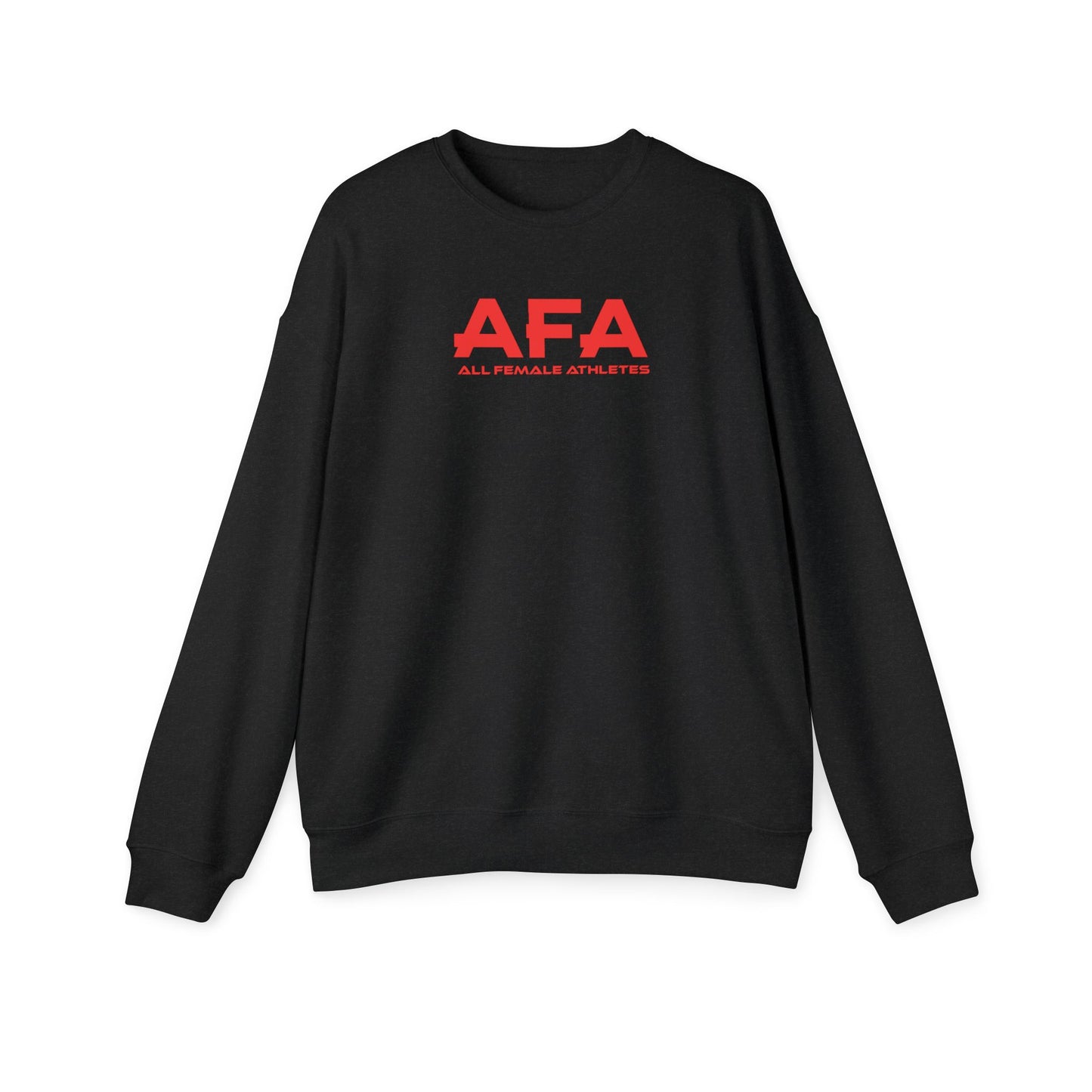 Red All Female Athletes Unisex Drop Shoulder Sweatshirt