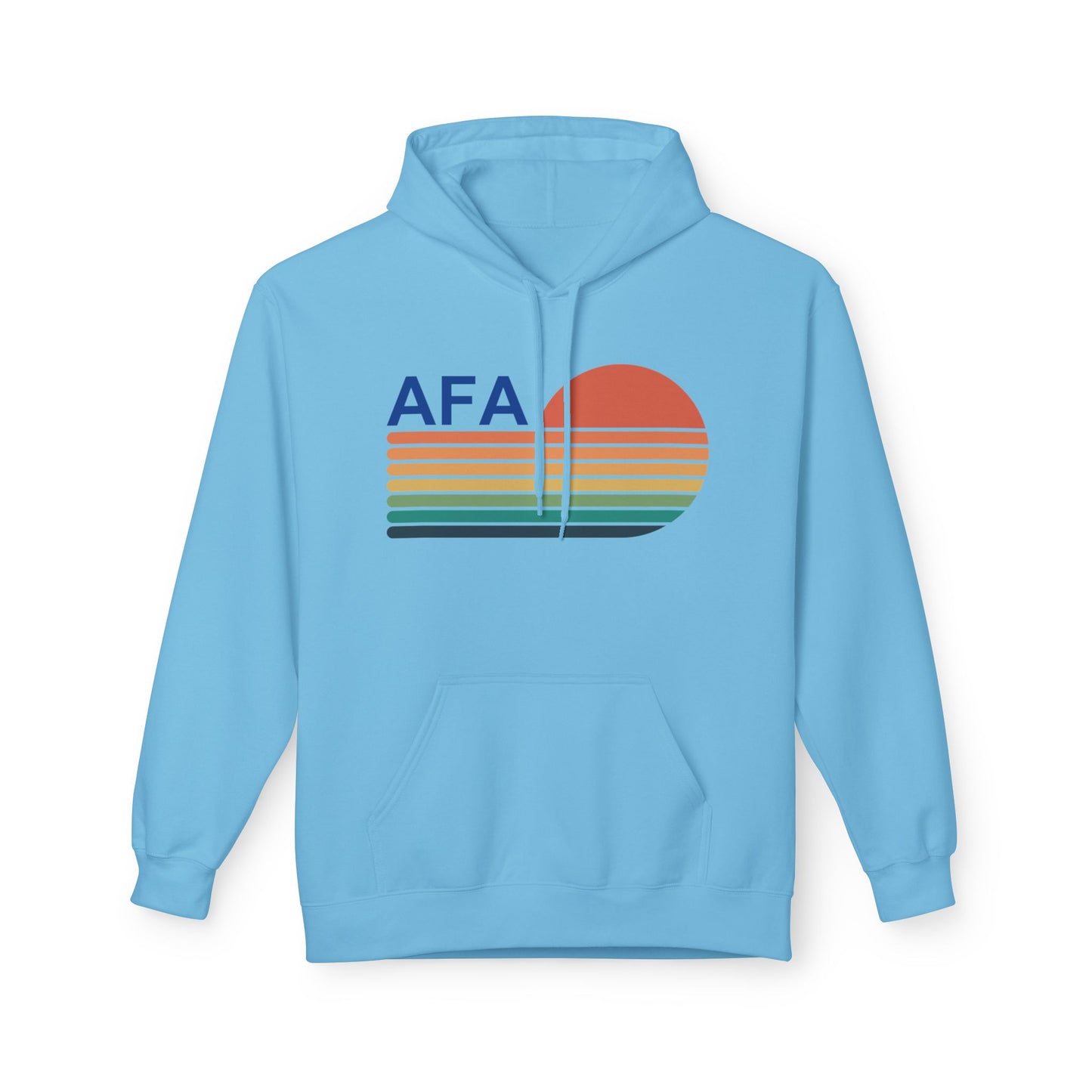 Retro AFA Sunset Aviator Fleece Hoodie