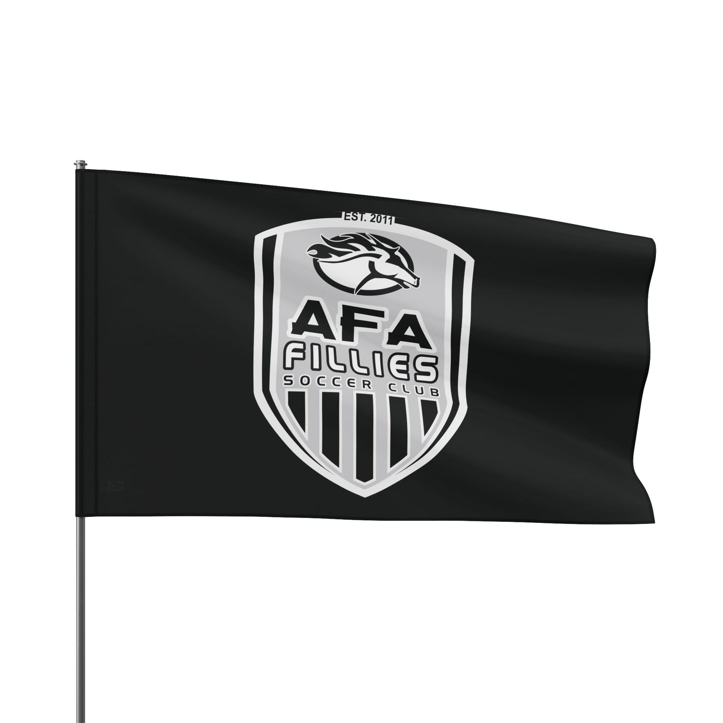 Black AFA Fillies Shield Flag