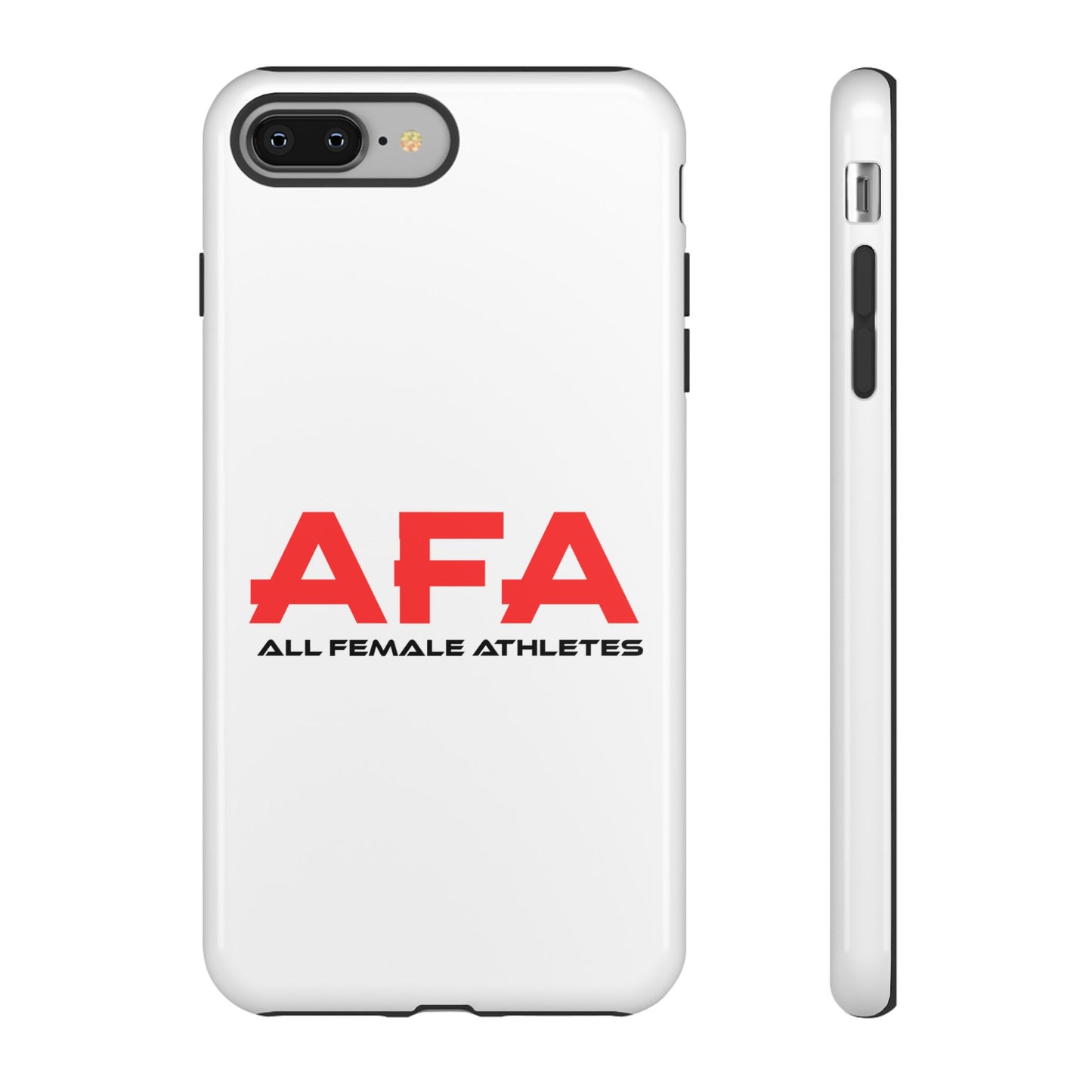 Red and Black All Female Athletes Tough Cases Phone Case