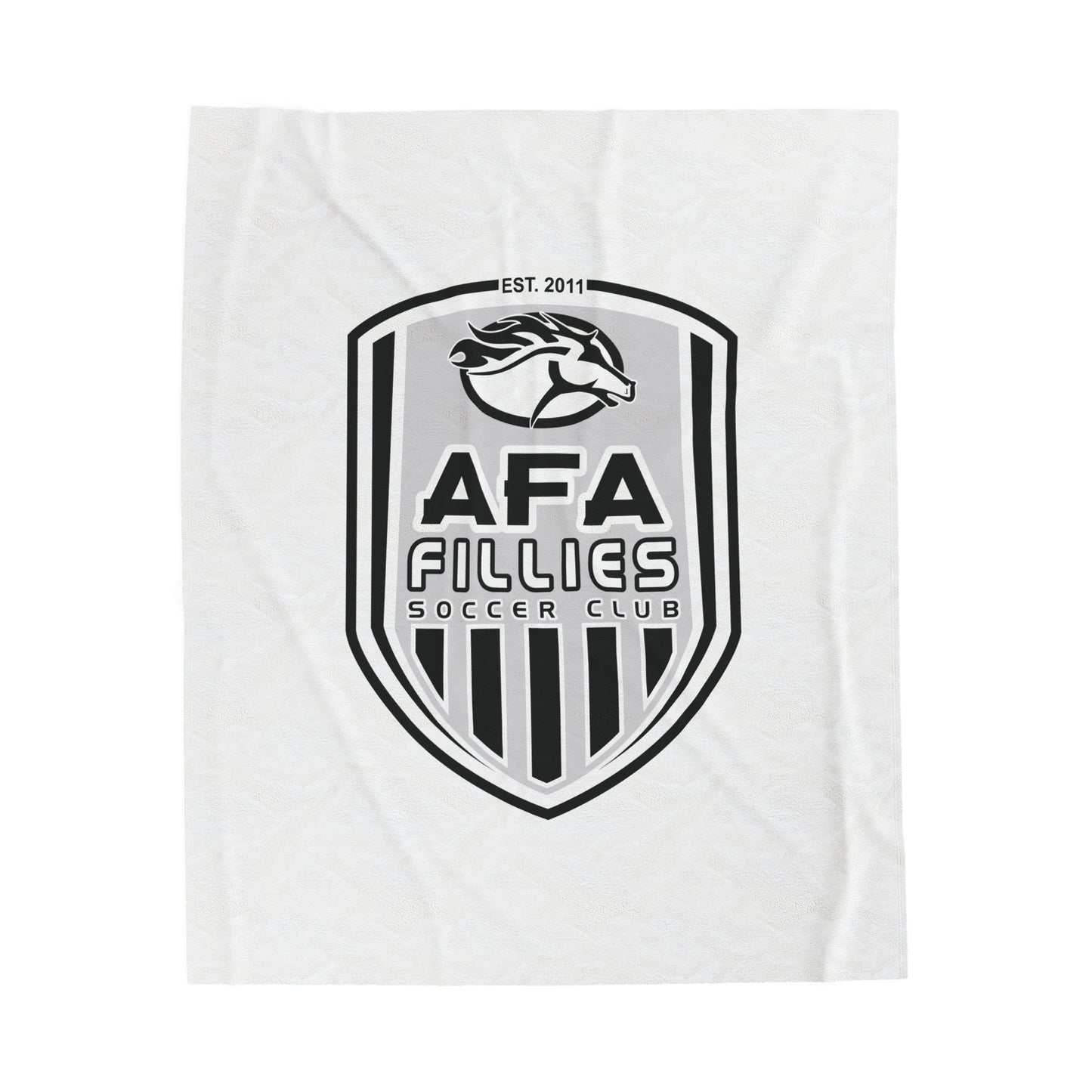 AFA Fillies Shield Velveteen Plush Blanket