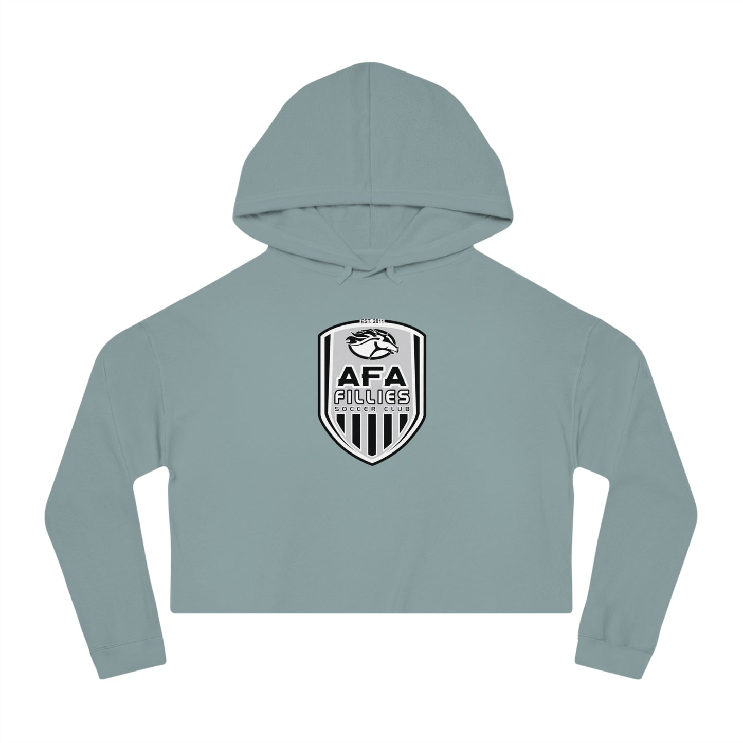 AFA Fillies Shield Women’s Cropped Hooded Sweatshirt