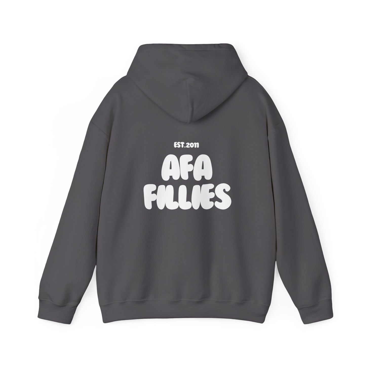 AFA Fillies Bubble Font Unisex Heavy Blend Hoodie