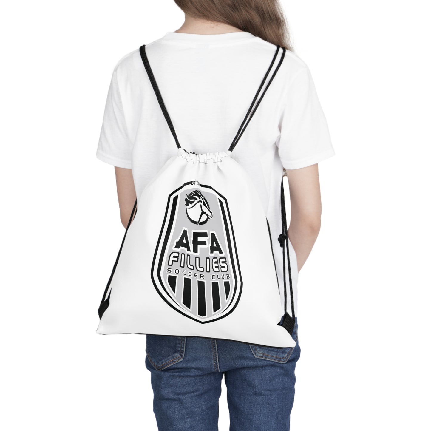 Fillies Shield Outdoor Drawstring Bag