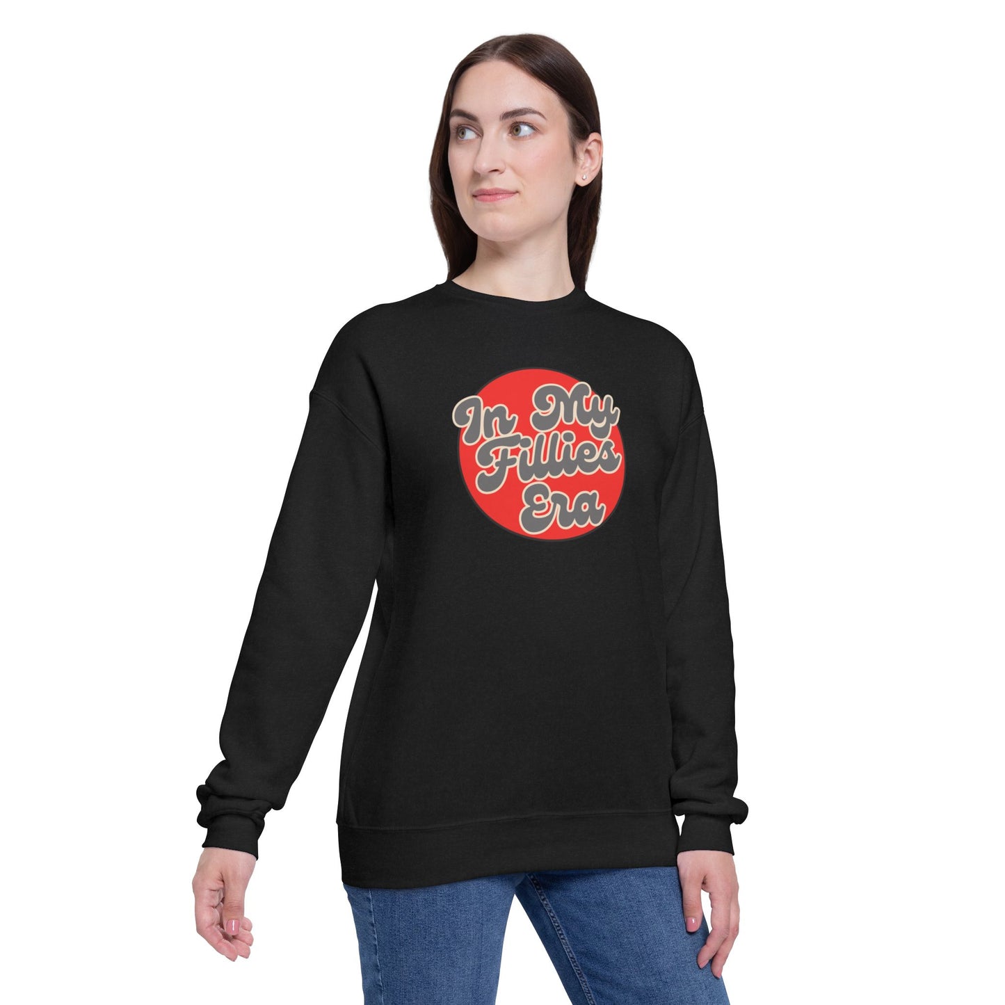 Red In My Fillies Era Unisex Drop Shoulder Sweatshirt