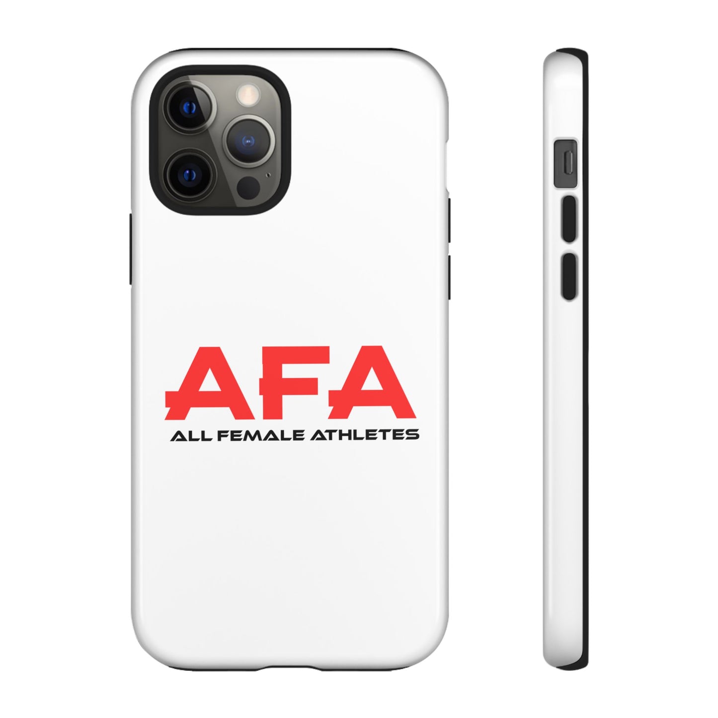 Red and Black All Female Athletes Tough Cases Phone Case