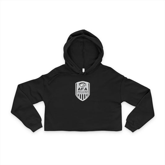 AFA Fillies Shield Women's Retro Cropped Hoodie
