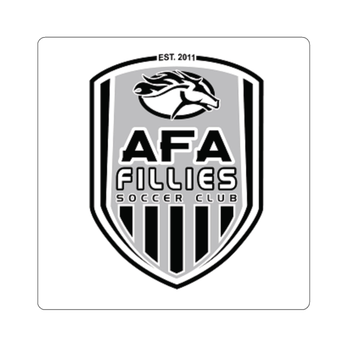 Fillies Shield Stickers