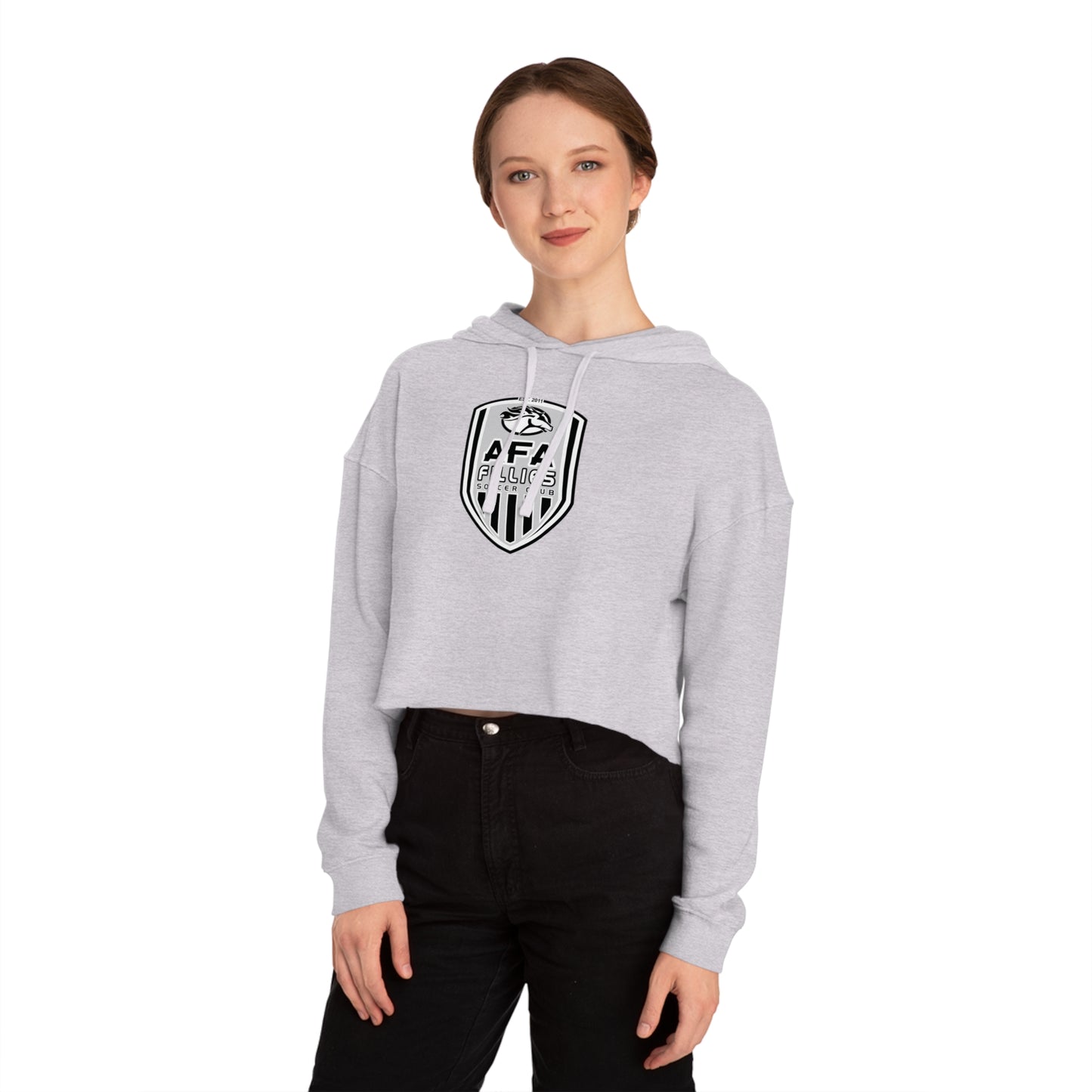 AFA Fillies Shield Women’s Cropped Hooded Sweatshirt