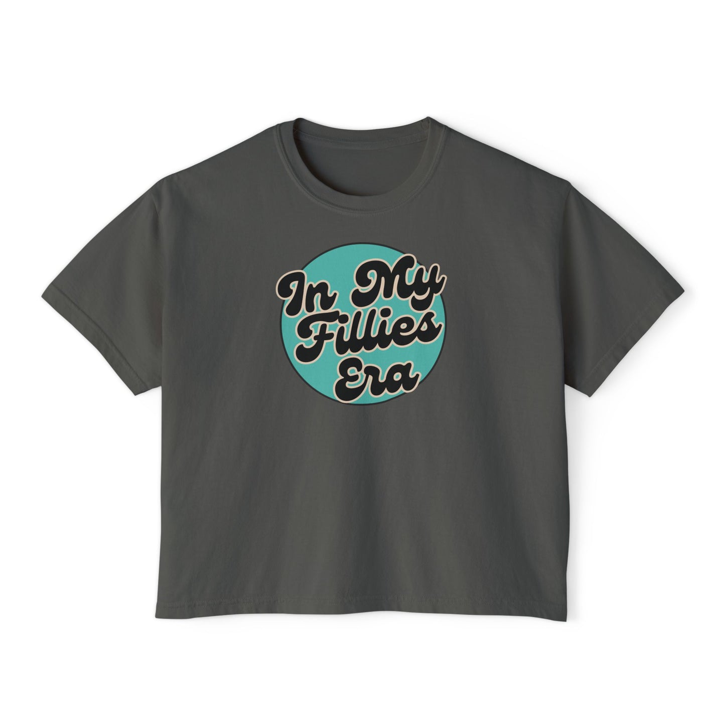 Light Green In My Fillies Era Women's Boxy Tee