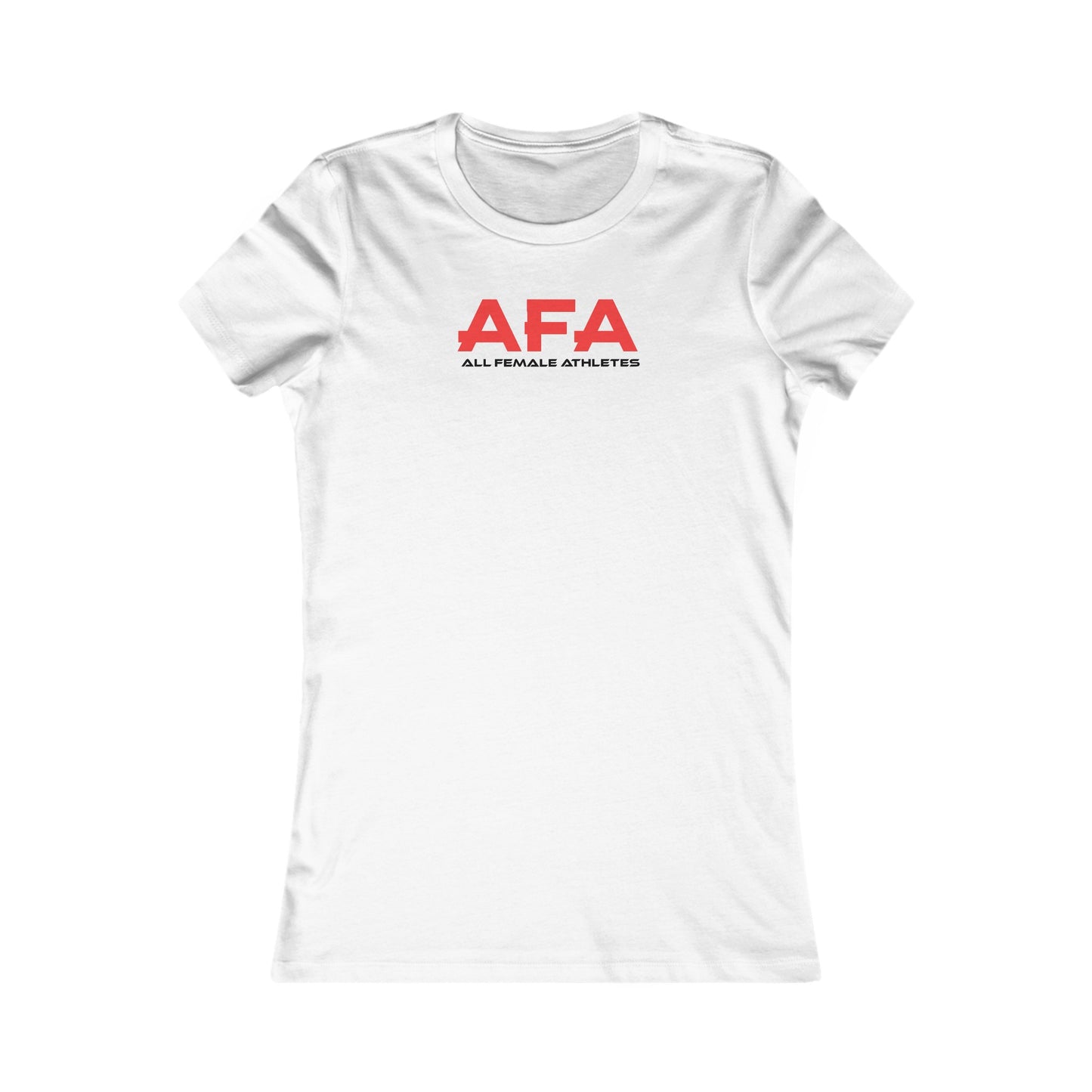 Red All Female Athletes Women's Favorite Tee