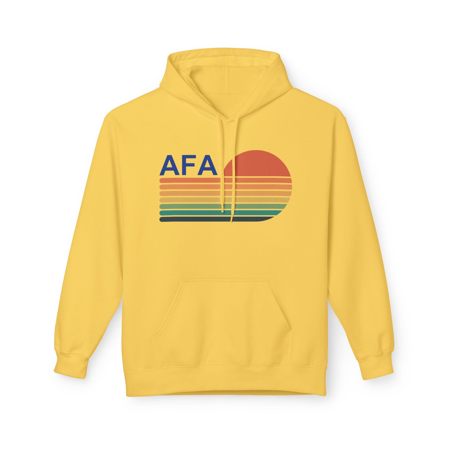 Retro AFA Sunset Aviator Fleece Hoodie