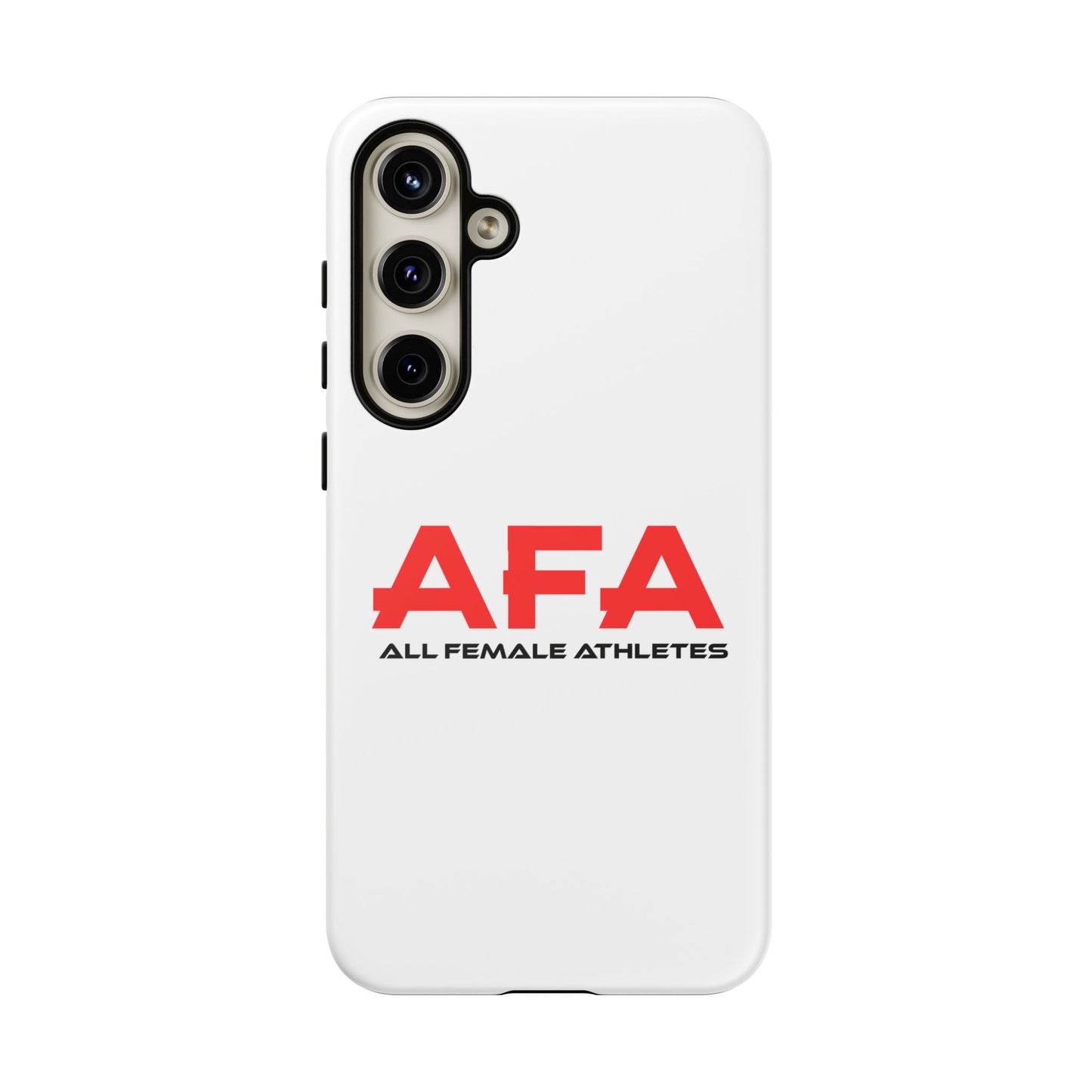 Red and Black All Female Athletes Tough Cases Phone Case