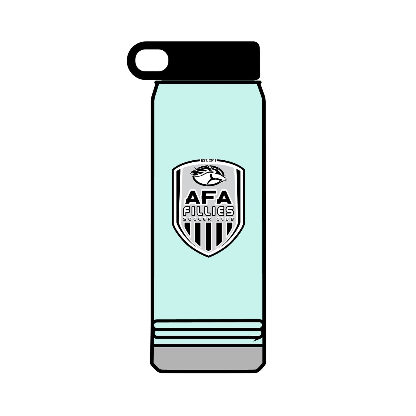 AFA Fillies Shield Water Bottle, 32oz