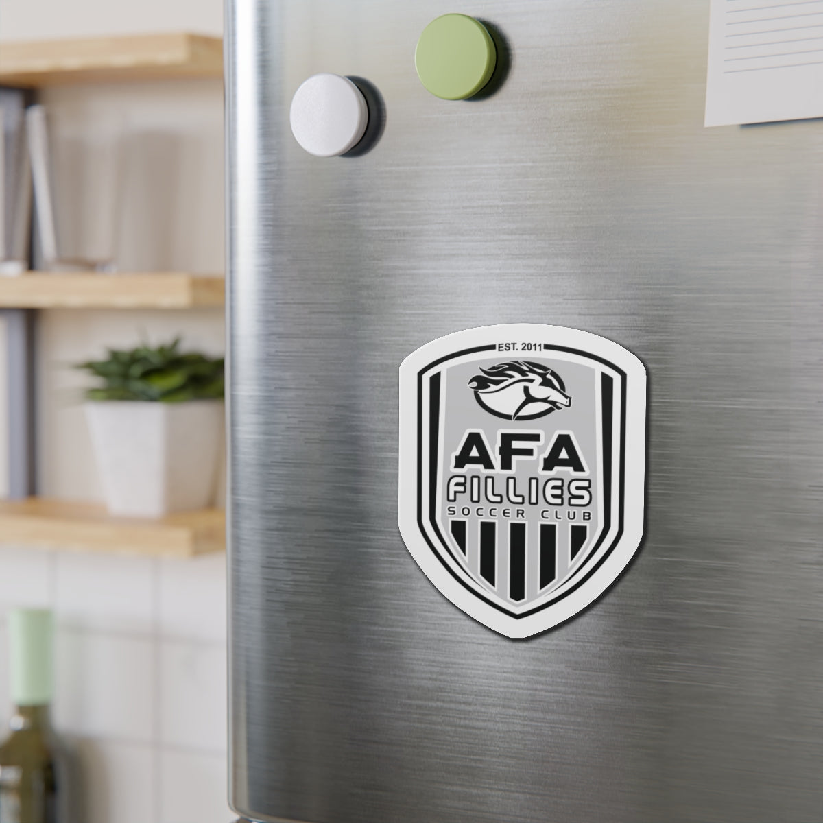 AFA Fillies Shield Die-Cut Magnets
