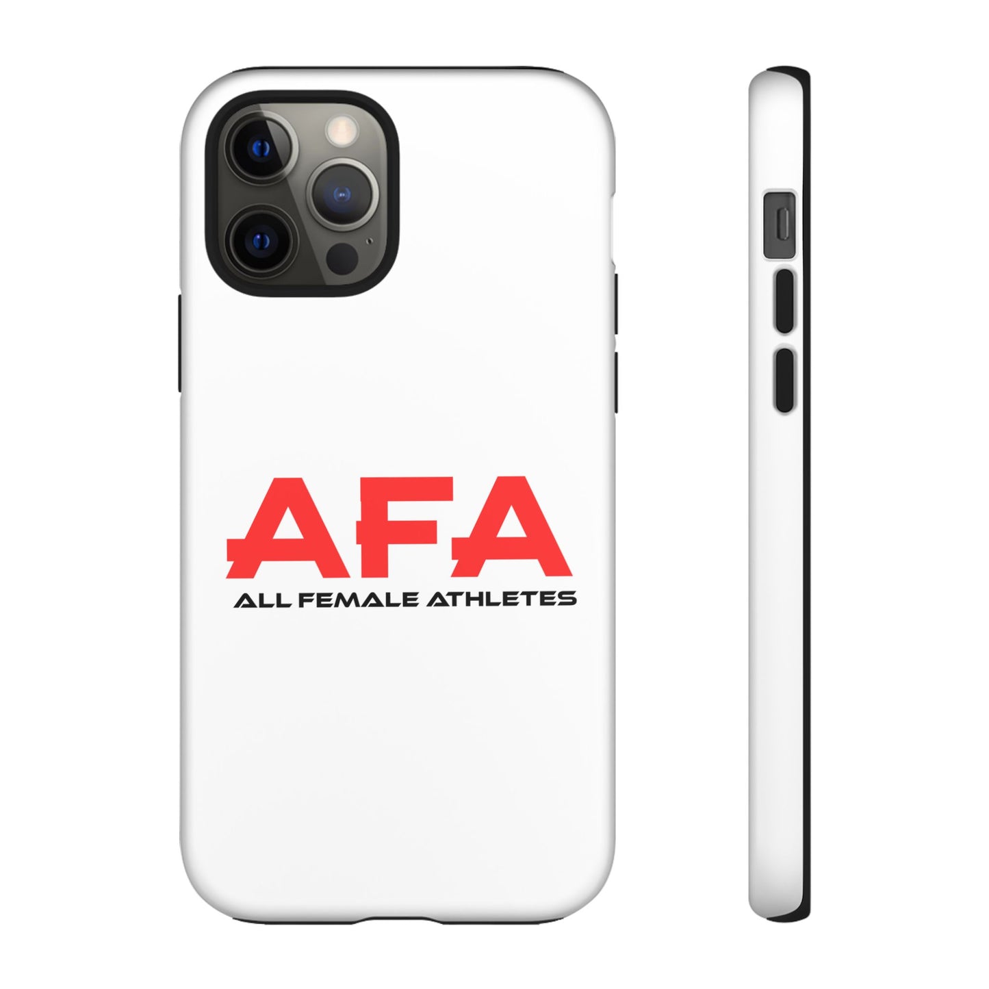 Red and Black All Female Athletes Tough Cases Phone Case