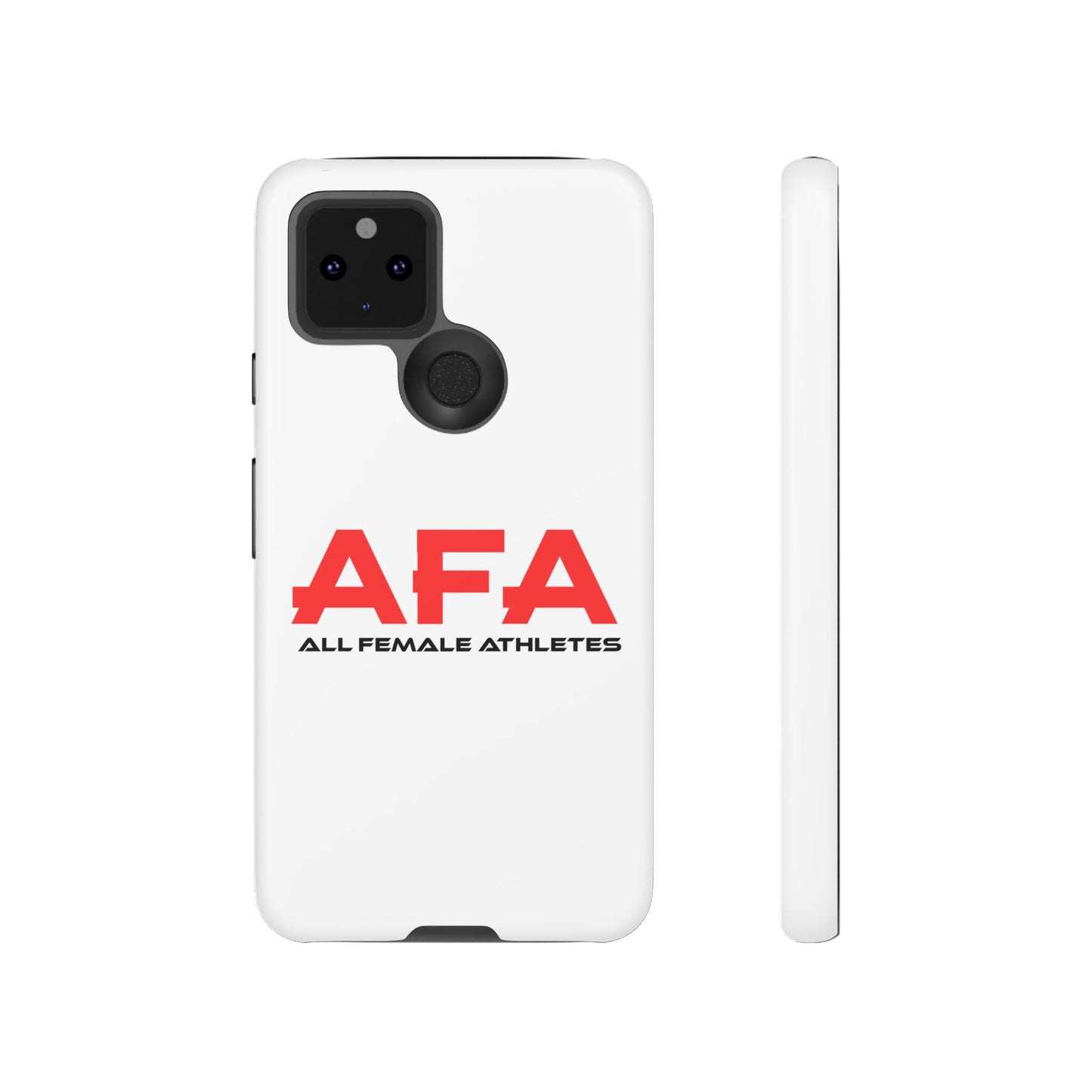 Red and Black All Female Athletes Tough Cases Phone Case