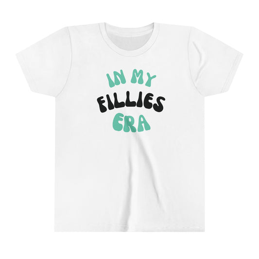 Teal In My Fillies Era Youth Short Sleeve Tee