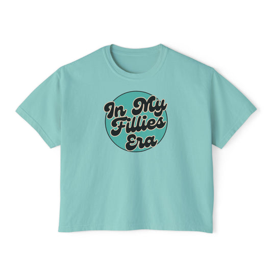 Teal In My Fillies Era Women's Boxy Tee