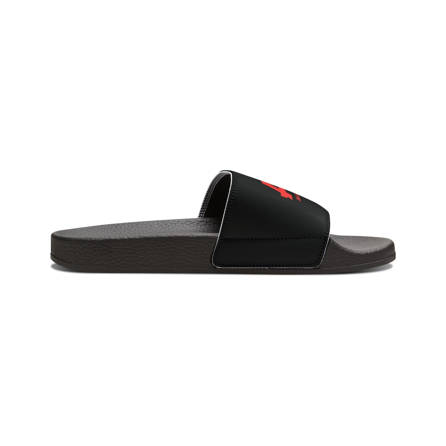 Red All Female Athletes Men's PU Slide Sandals