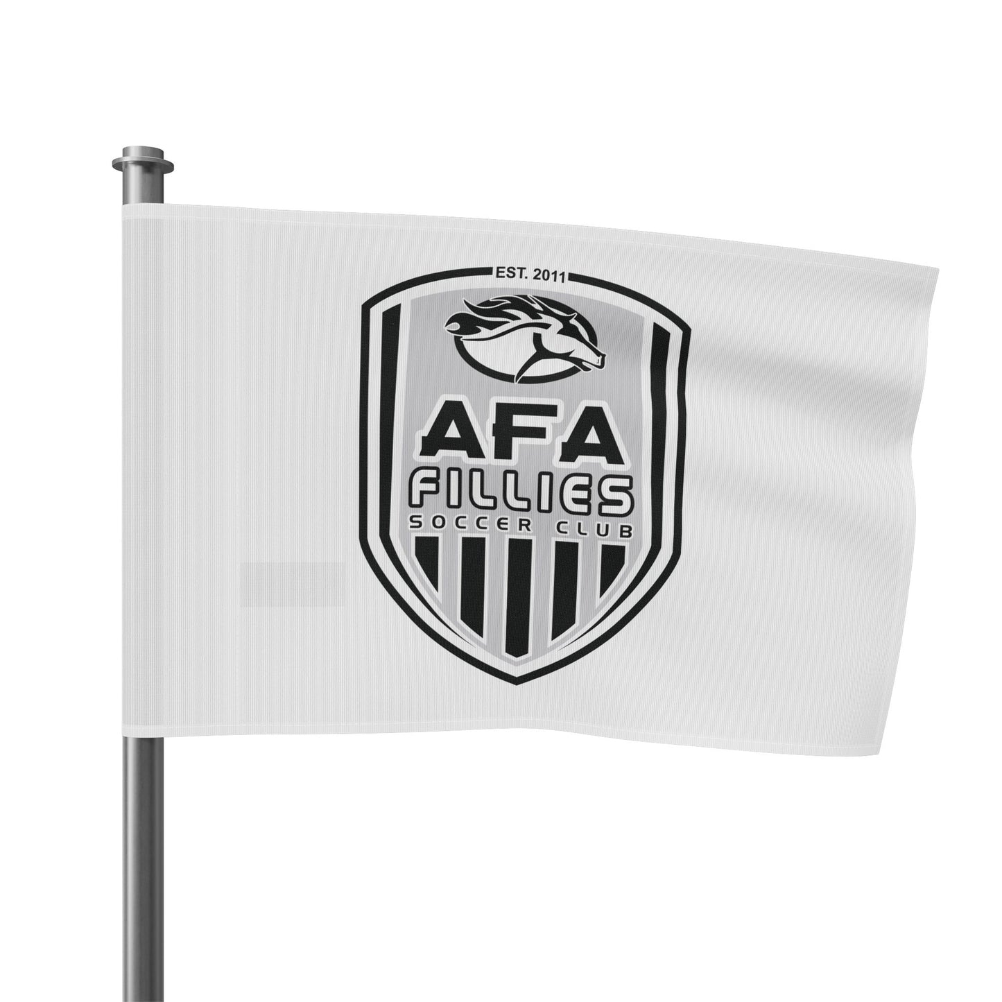 White Fillies Shield Flag