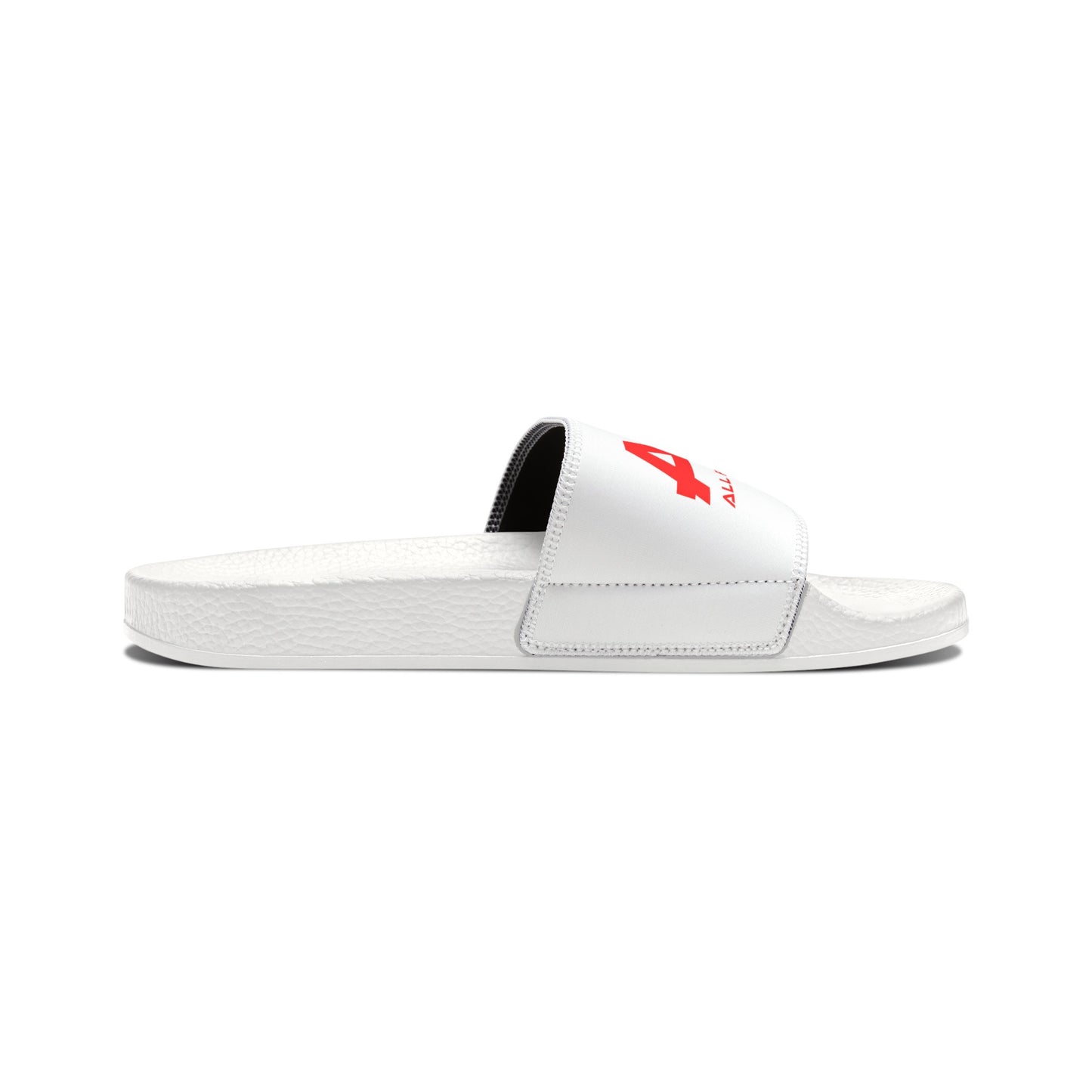 Red All Female Athletes Women's PU Slide Sandals