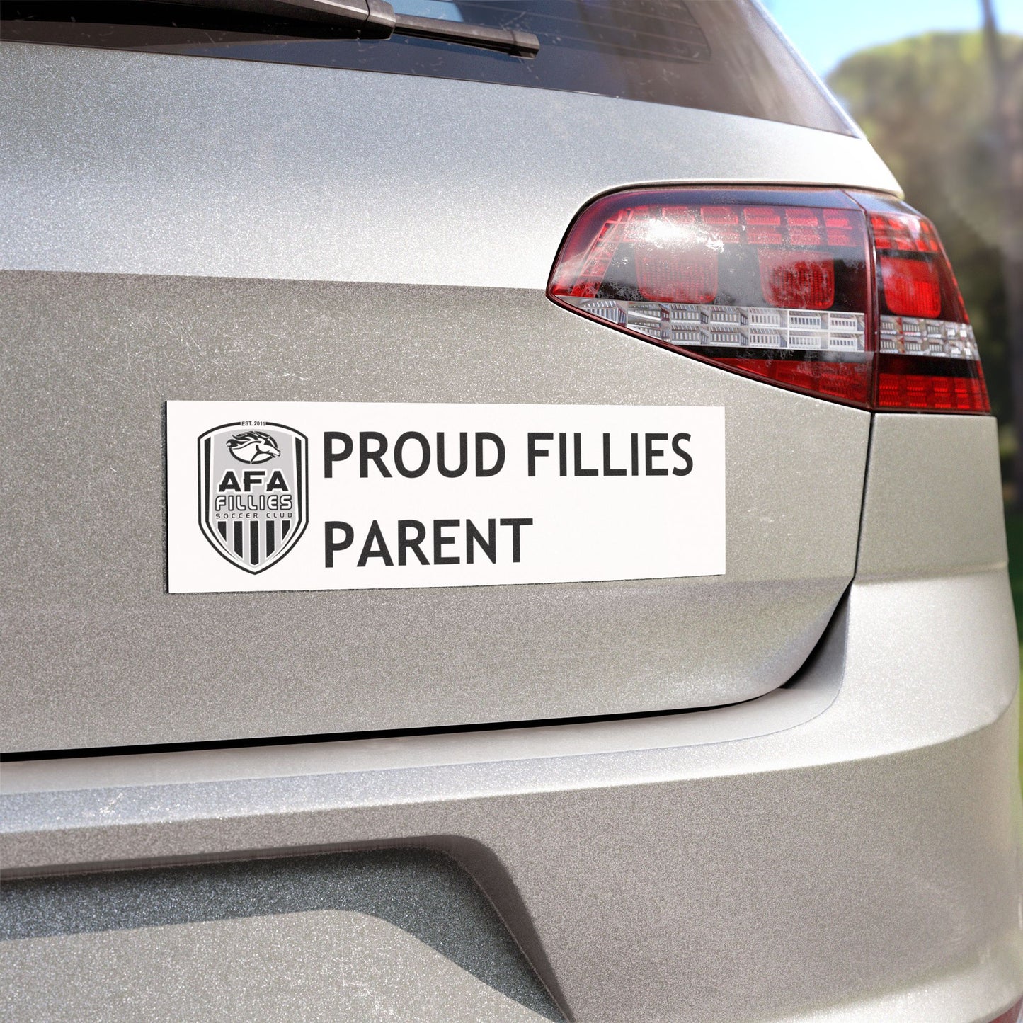Proud Fillies Parent Car Magnet