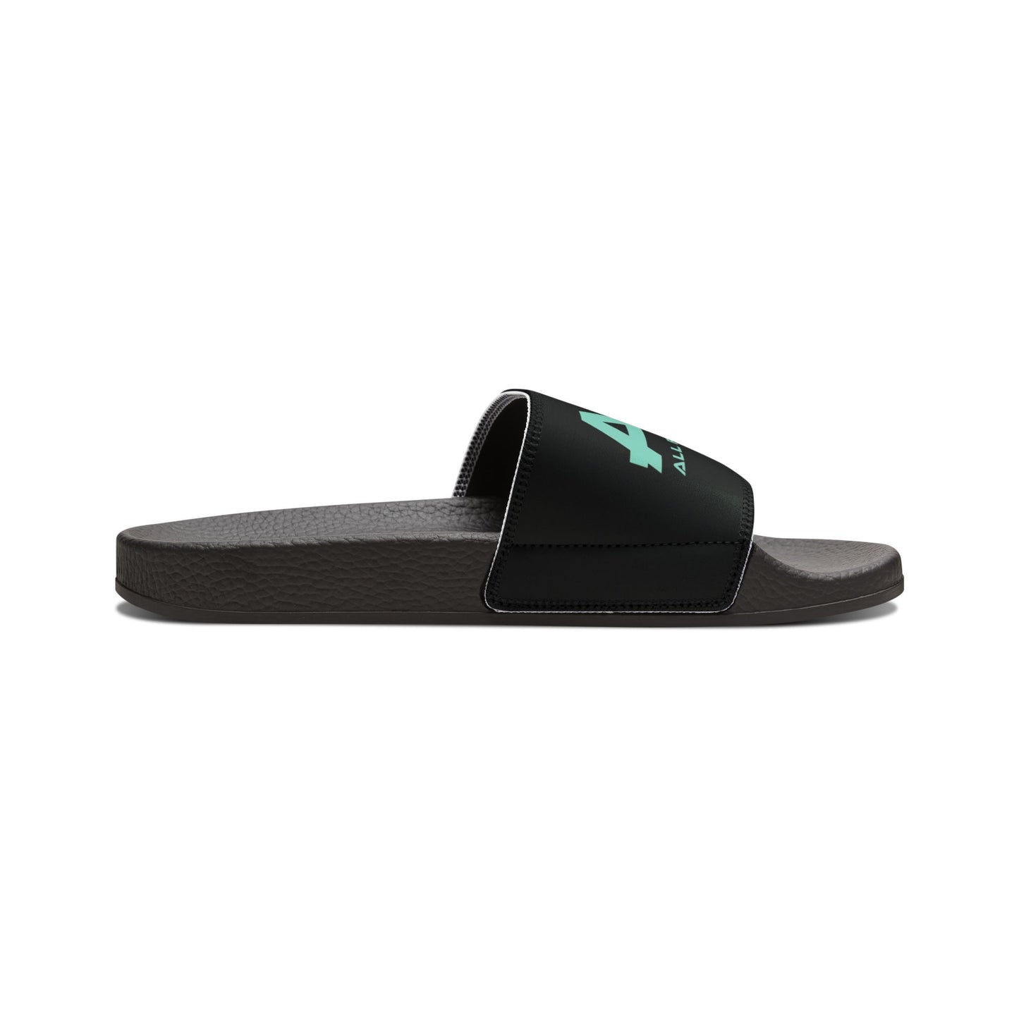 Light Green All Female Athletes Men's PU Slide Sandals