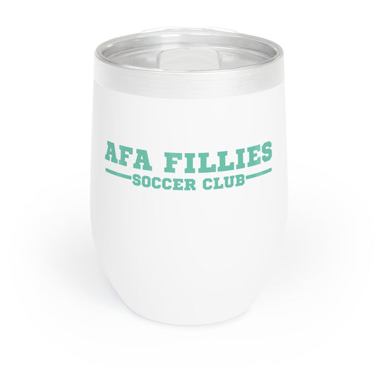 Green AFA Fillies Chill Wine Tumbler