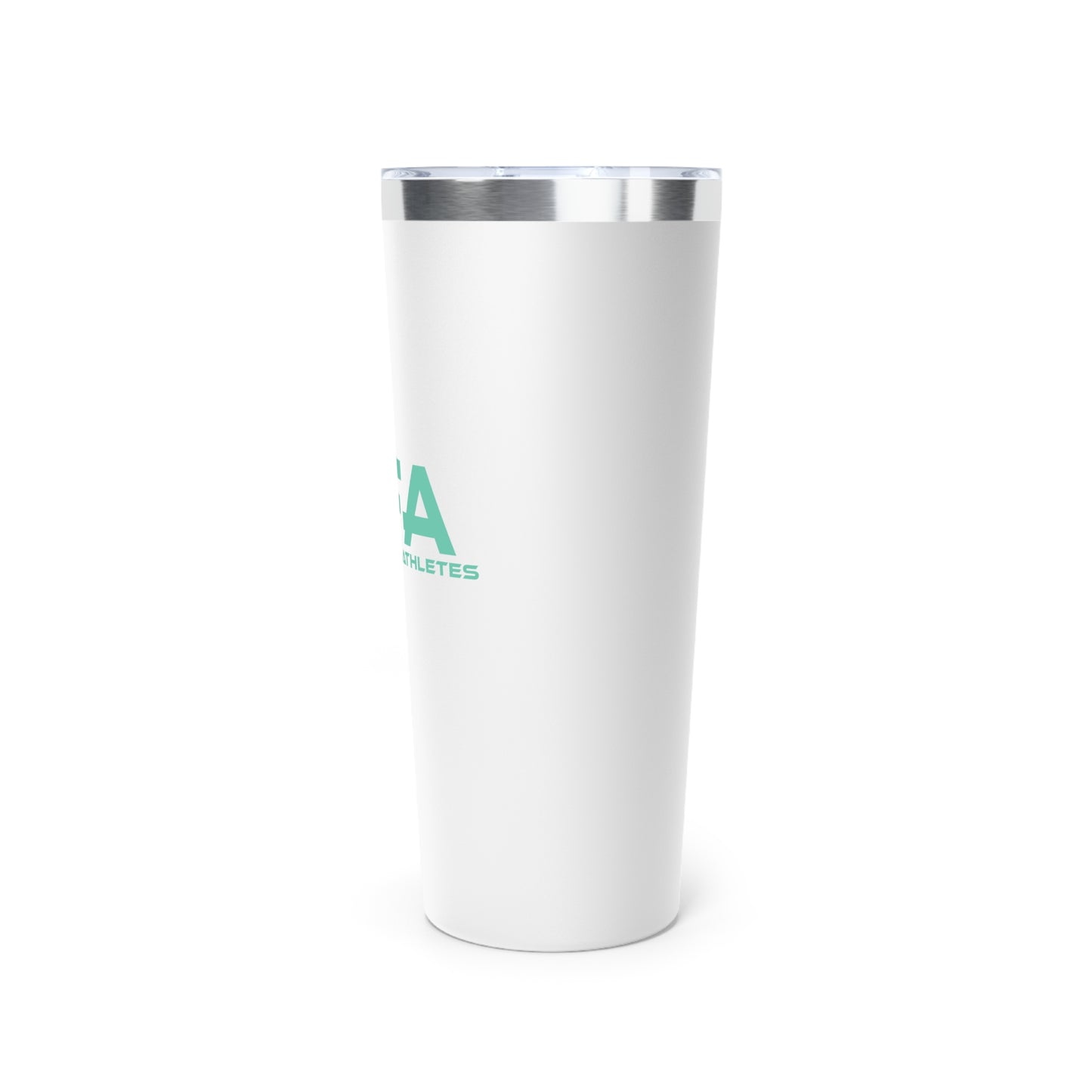 Black and Green All Female Athletes Copper Vacuum Insulated Tumbler, 22oz