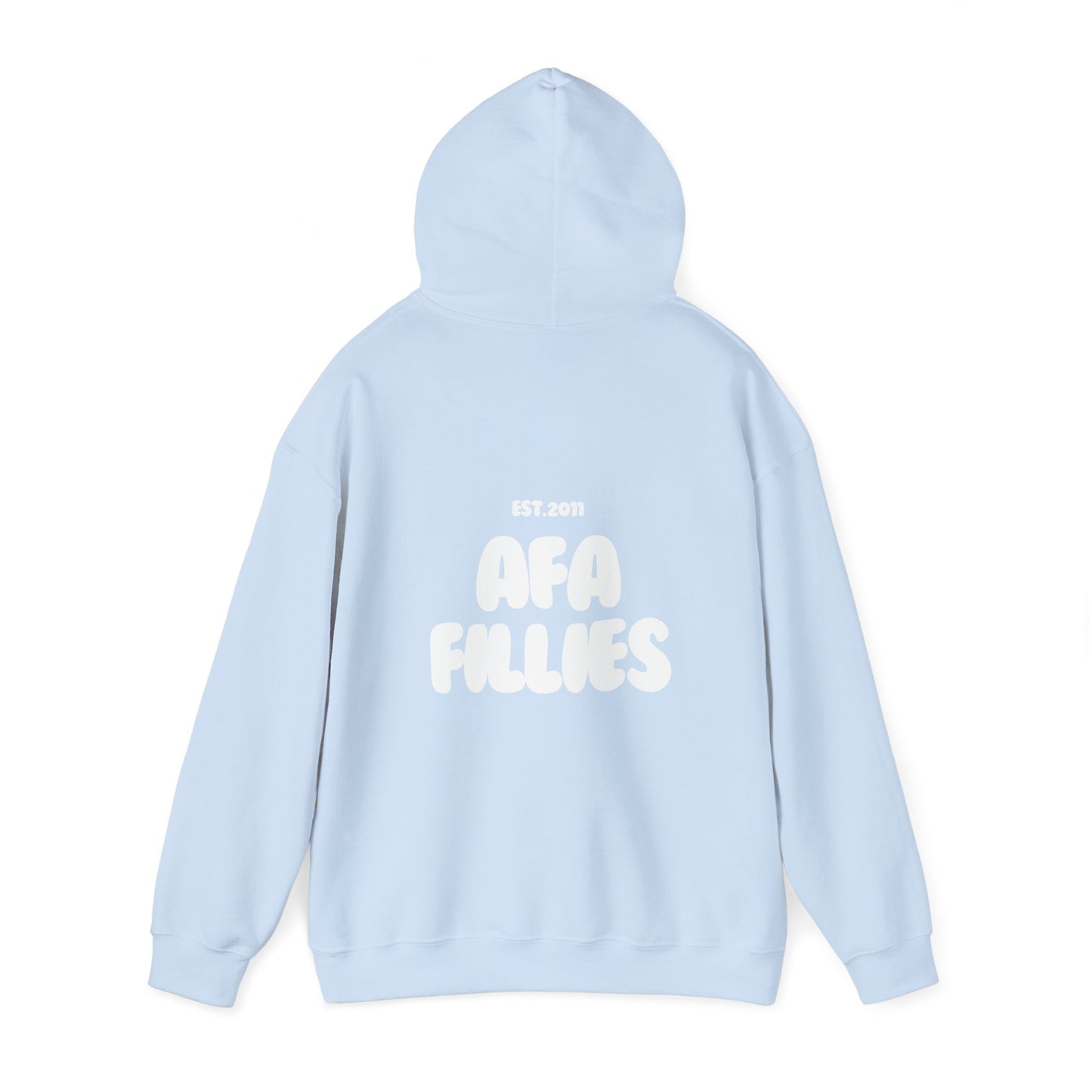 AFA Fillies Bubble Font Unisex Heavy Blend Hoodie